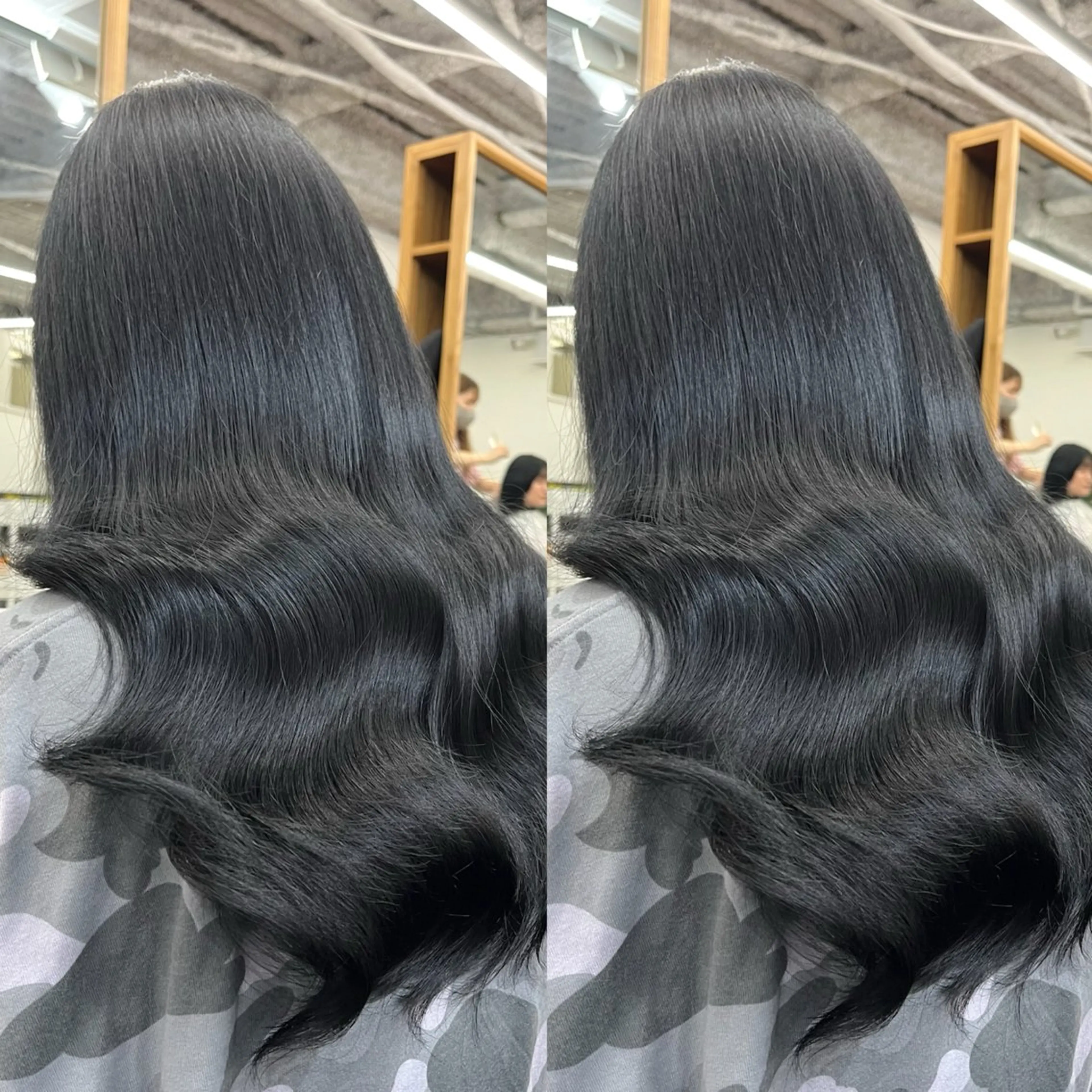 ロング カラー パーマ ヘアアレンジ メンズ ベージュカラー 顔周りカット 髪質改善 レイヤーカット トリートメント ヘアカラー トリートメント 💎髪質改善特化💎 RUITOのヘアスタイル