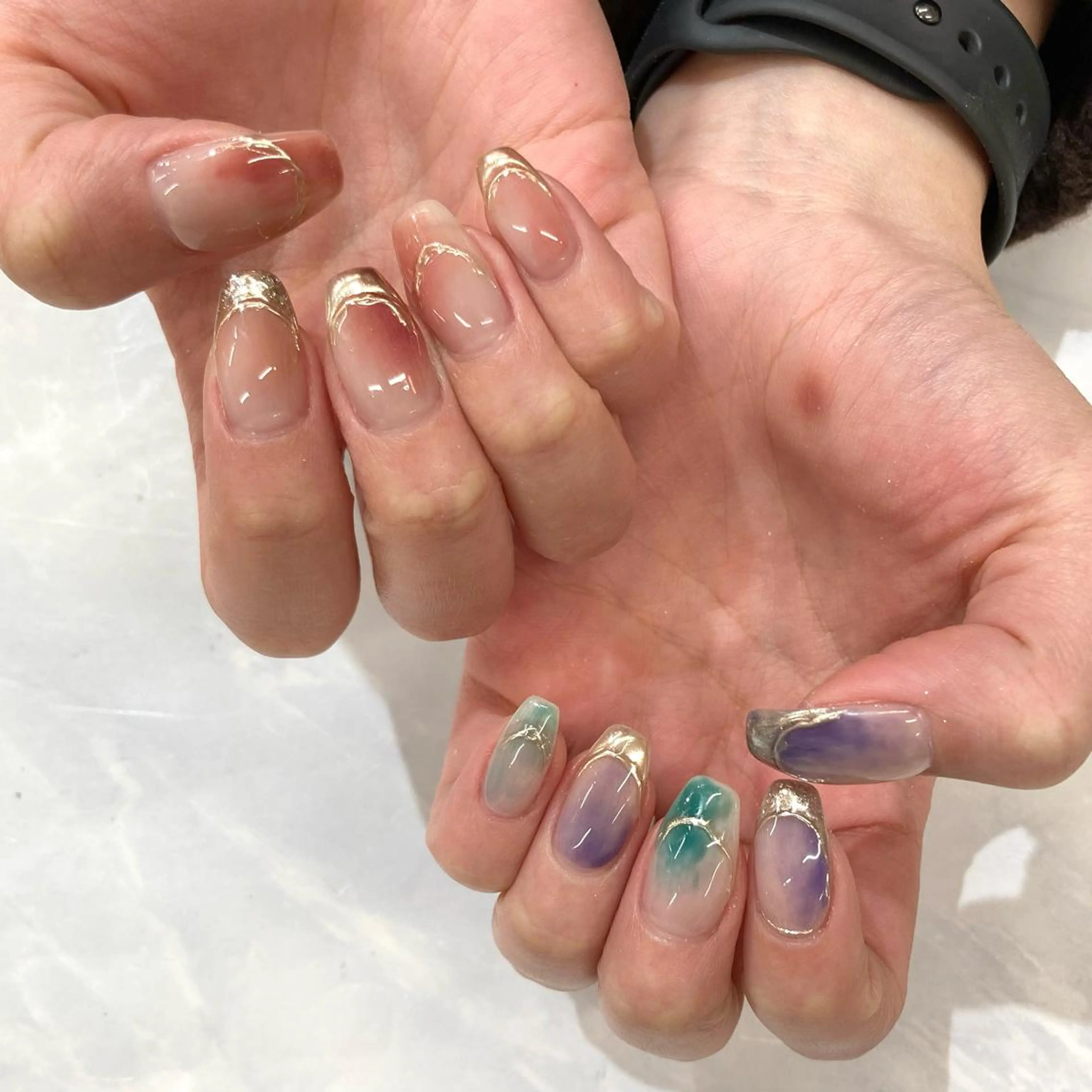 ネイル KODA308 Saoriのネイルデザイン