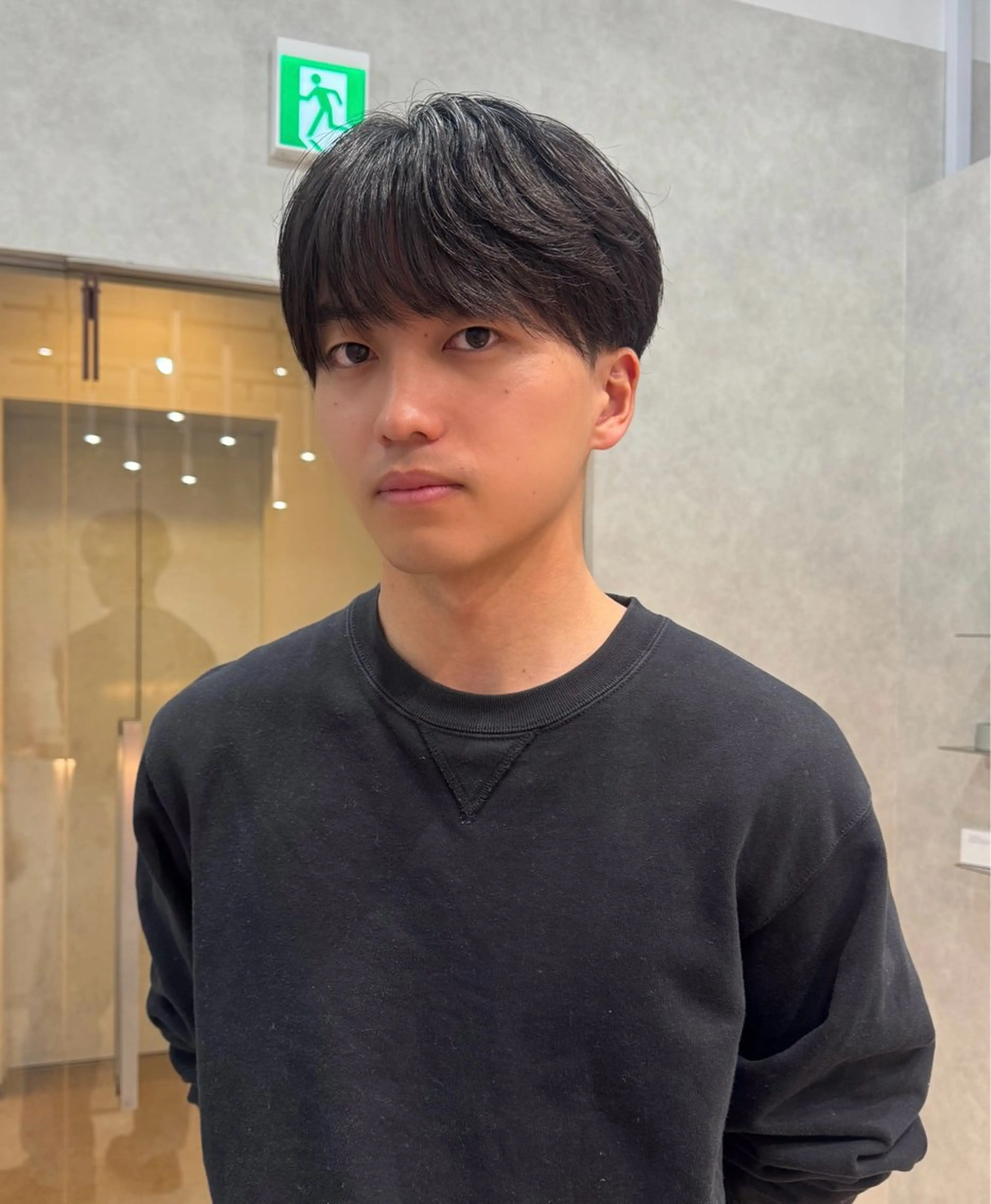 メンズ マッシュ カット ヘッドスパ mahoメンズ/韓国 🦋ハイトーンのヘアスタイル