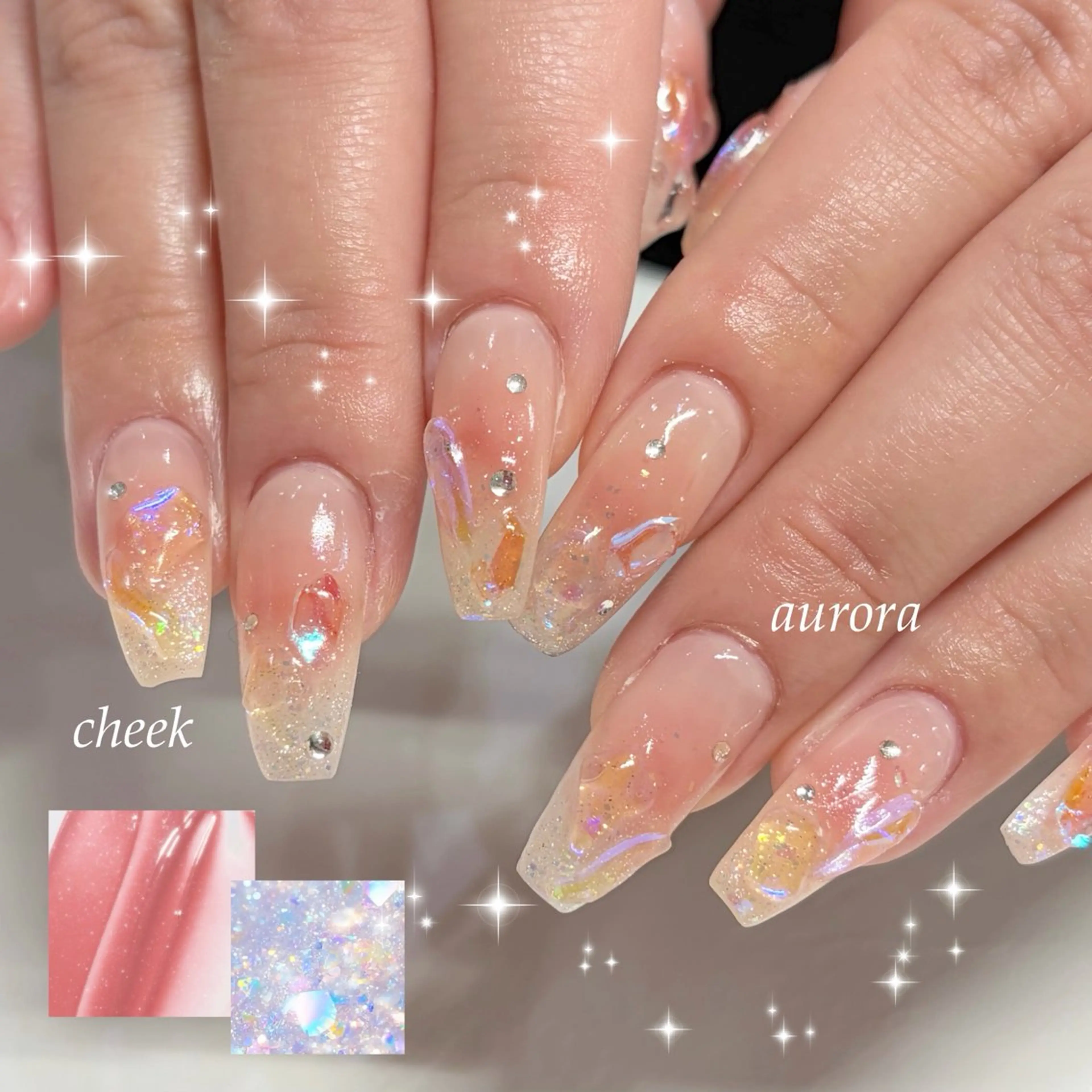 ネイル ハンドネイル Fairy 若月のネイルデザイン