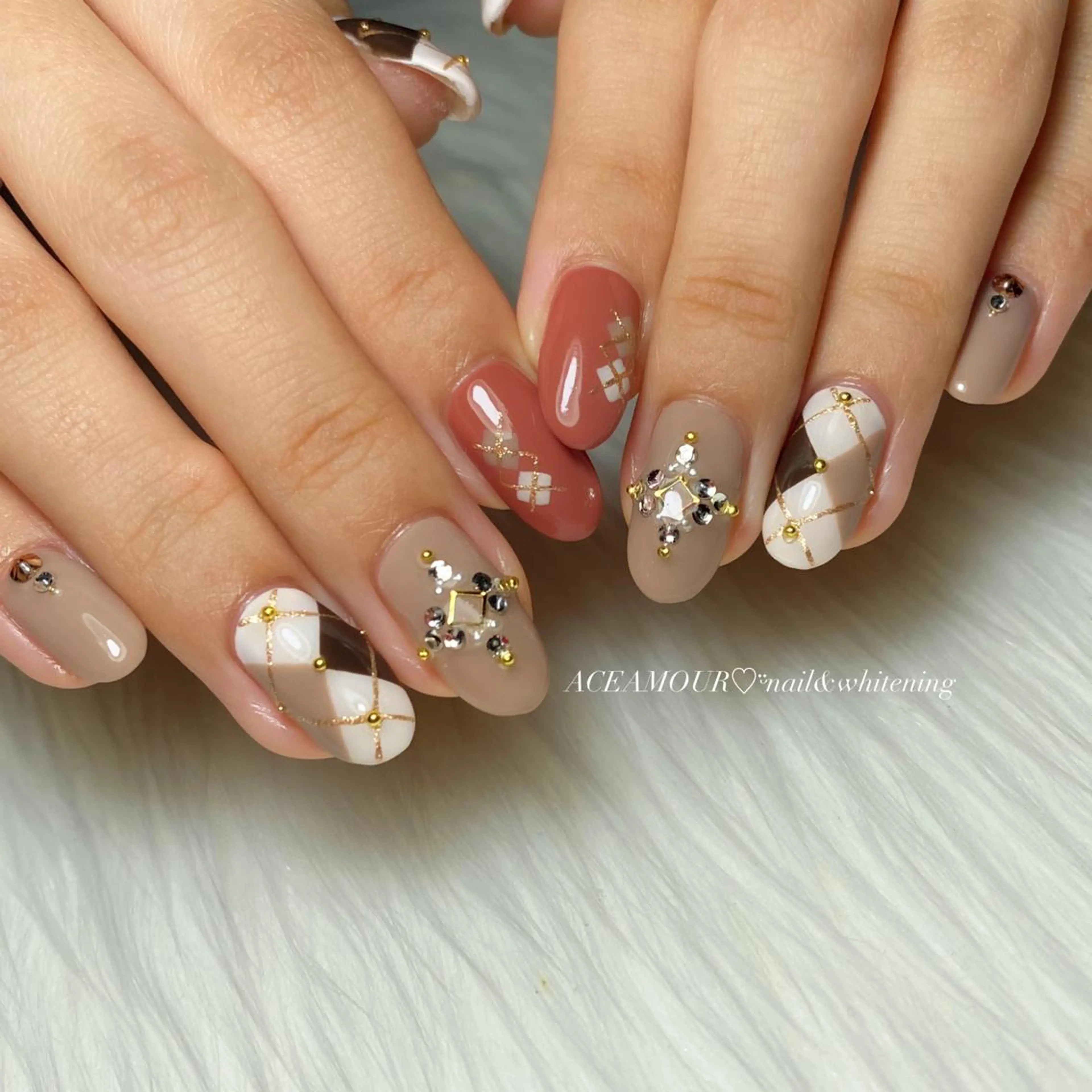 ネイル ネイル/耳つぼ /新ホワイトニングのネイルデザイン