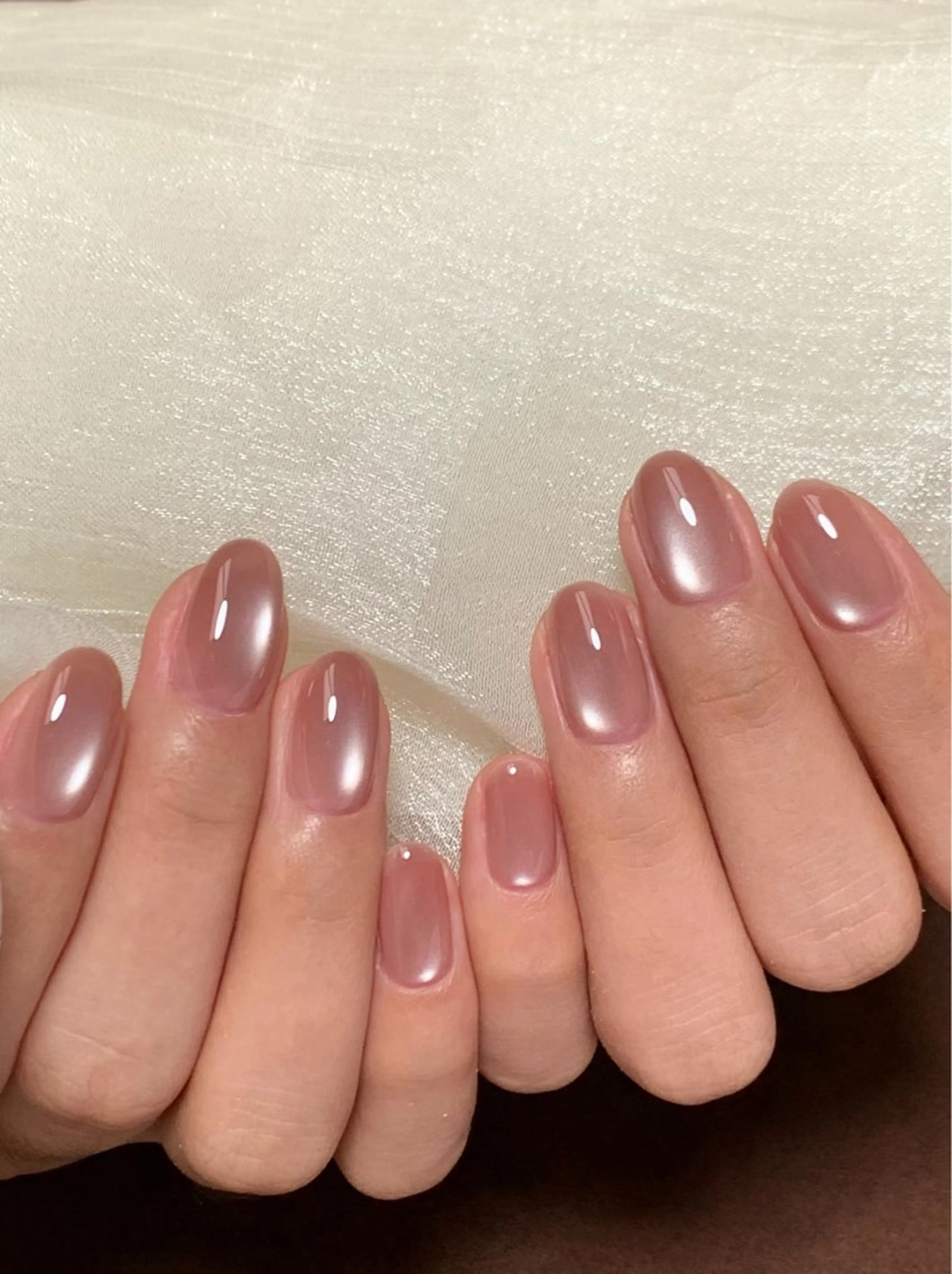 ネイル チークネイル フットネイル フレンチネイル ジェルネイル ガラスフレンチ ハンドネイル エニ キラのネイルデザイン