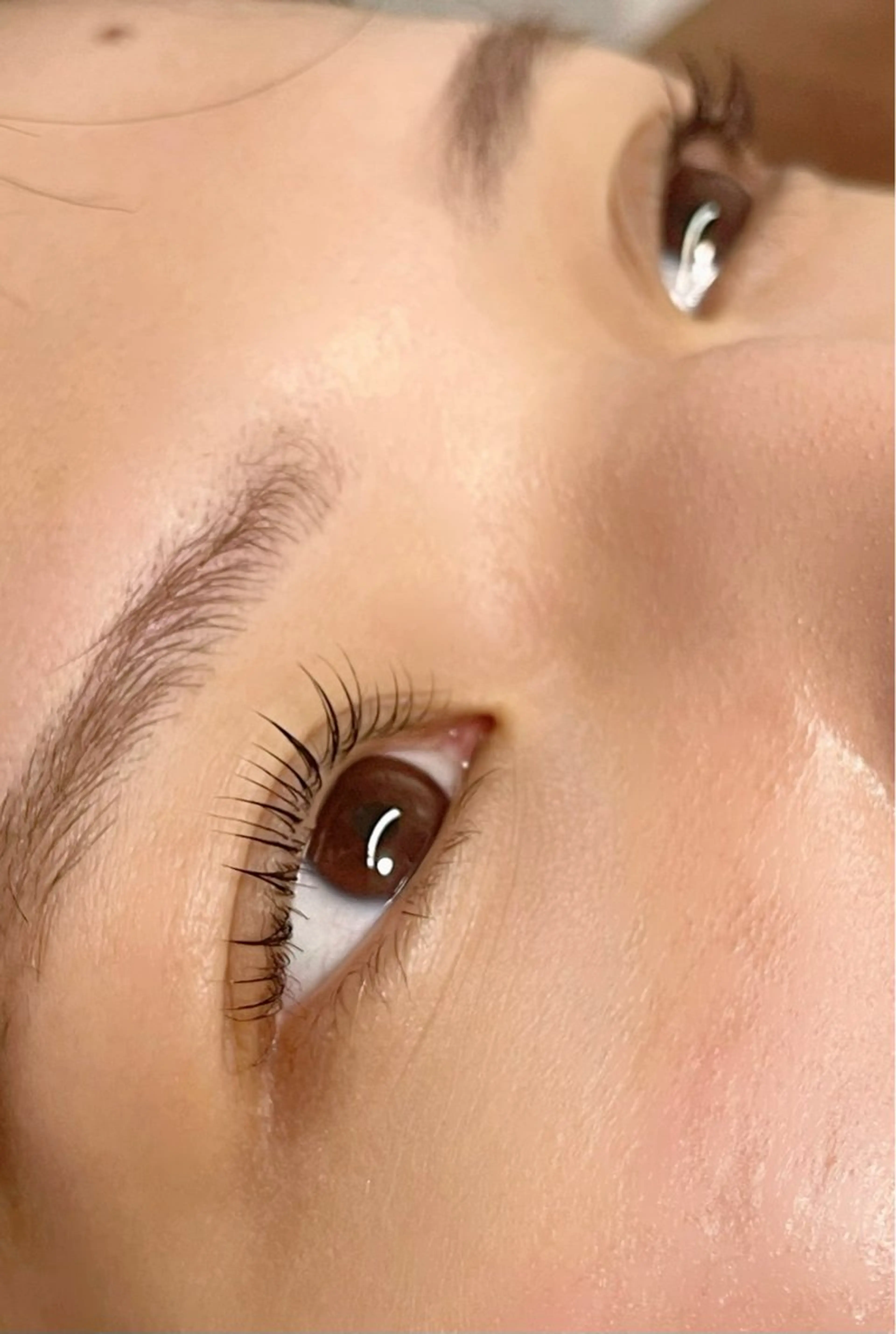 マツエク・マツパ フラットラッシュ パリジェンヌラッシュリフト まつげパーマ 一重×まつ毛パーマ ボリュームラッシュ マツパ Charme 五反田・不動前・目黒のマツエク・マツパデザイン