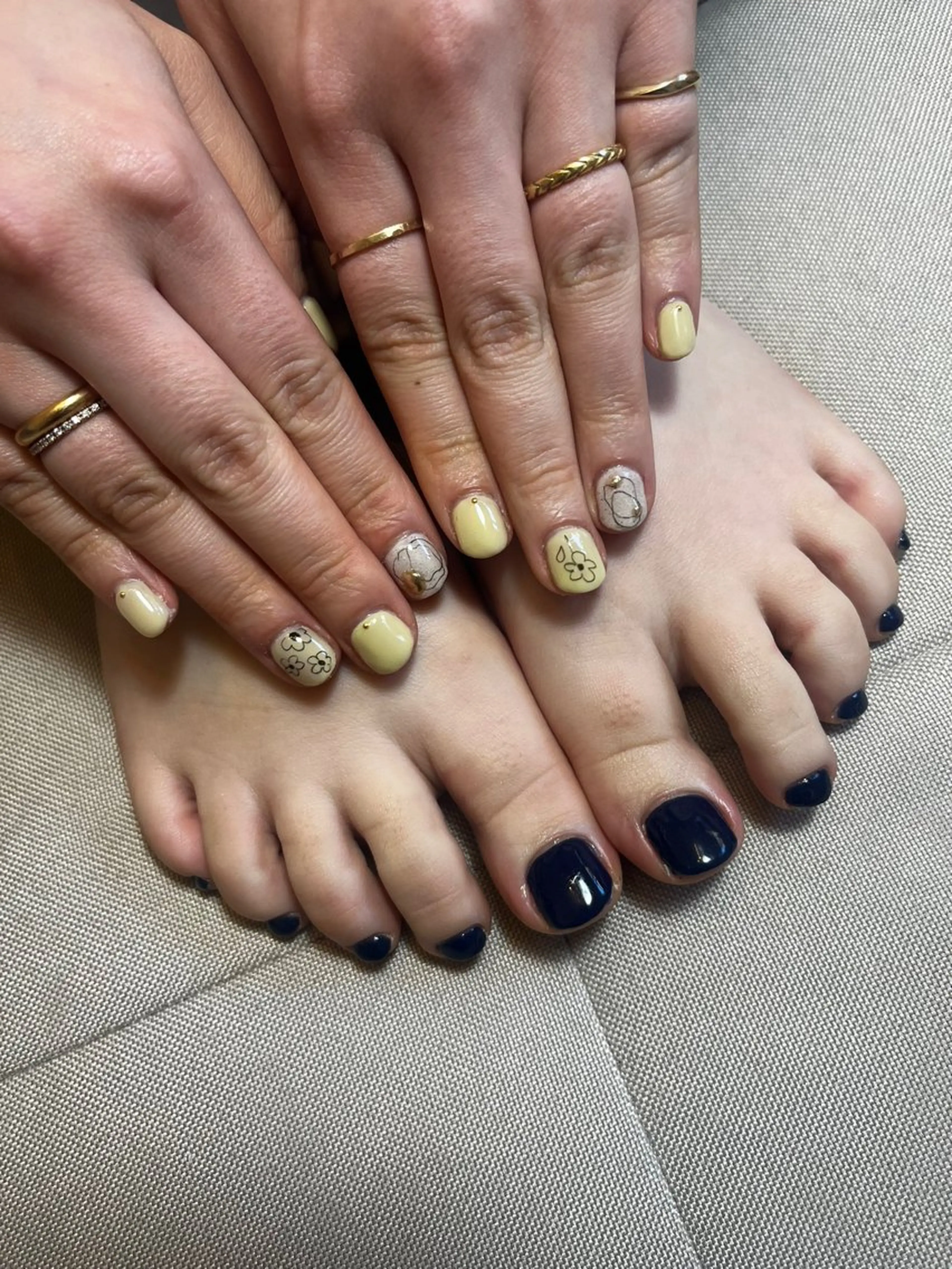 foot ワンカラーorグラデーション🏖️の写真