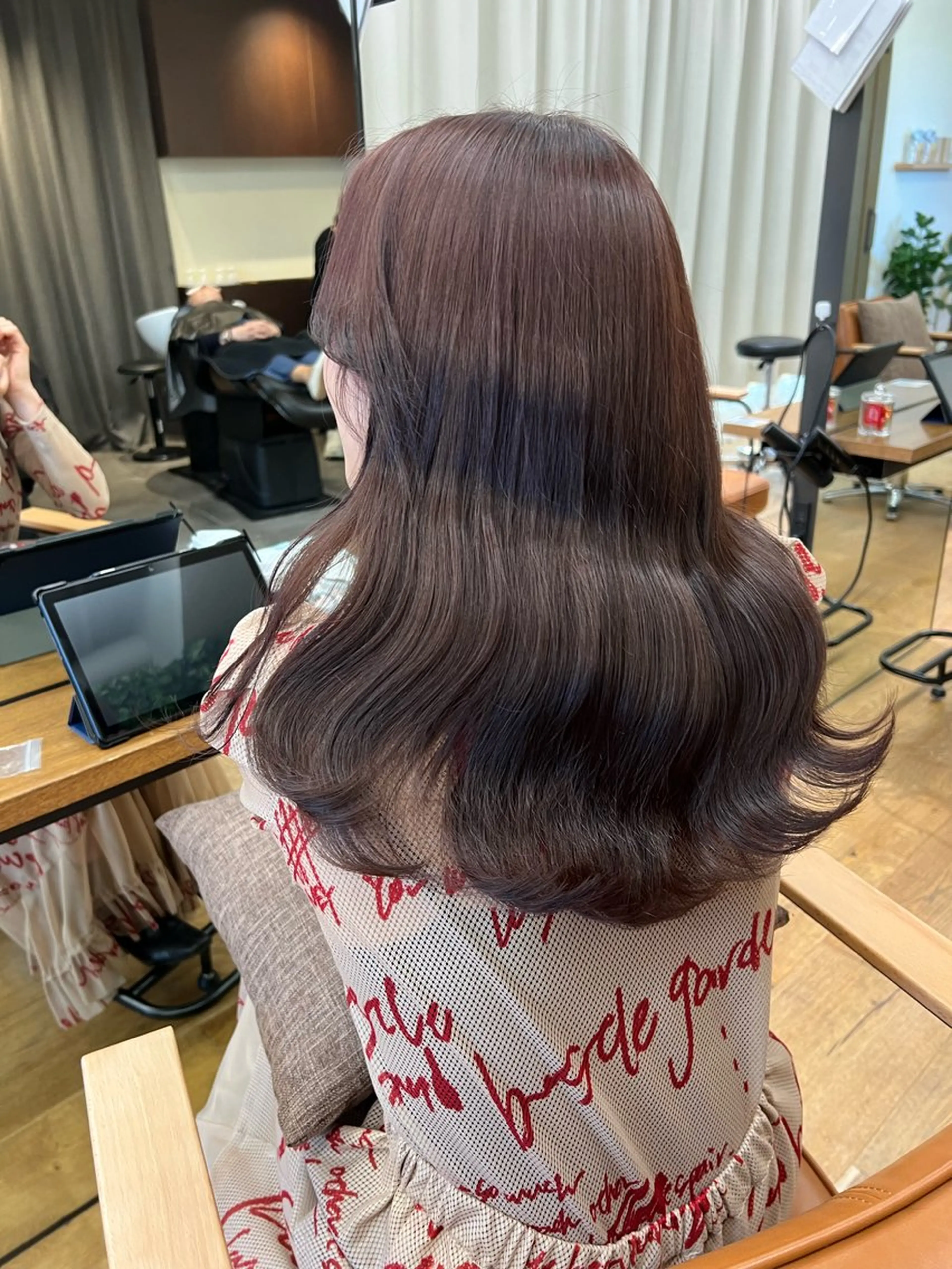 ロング カラー ヘアアレンジ カット トリートメント 銀座/髪質改善 /縮毛矯正/あおのヘアスタイル