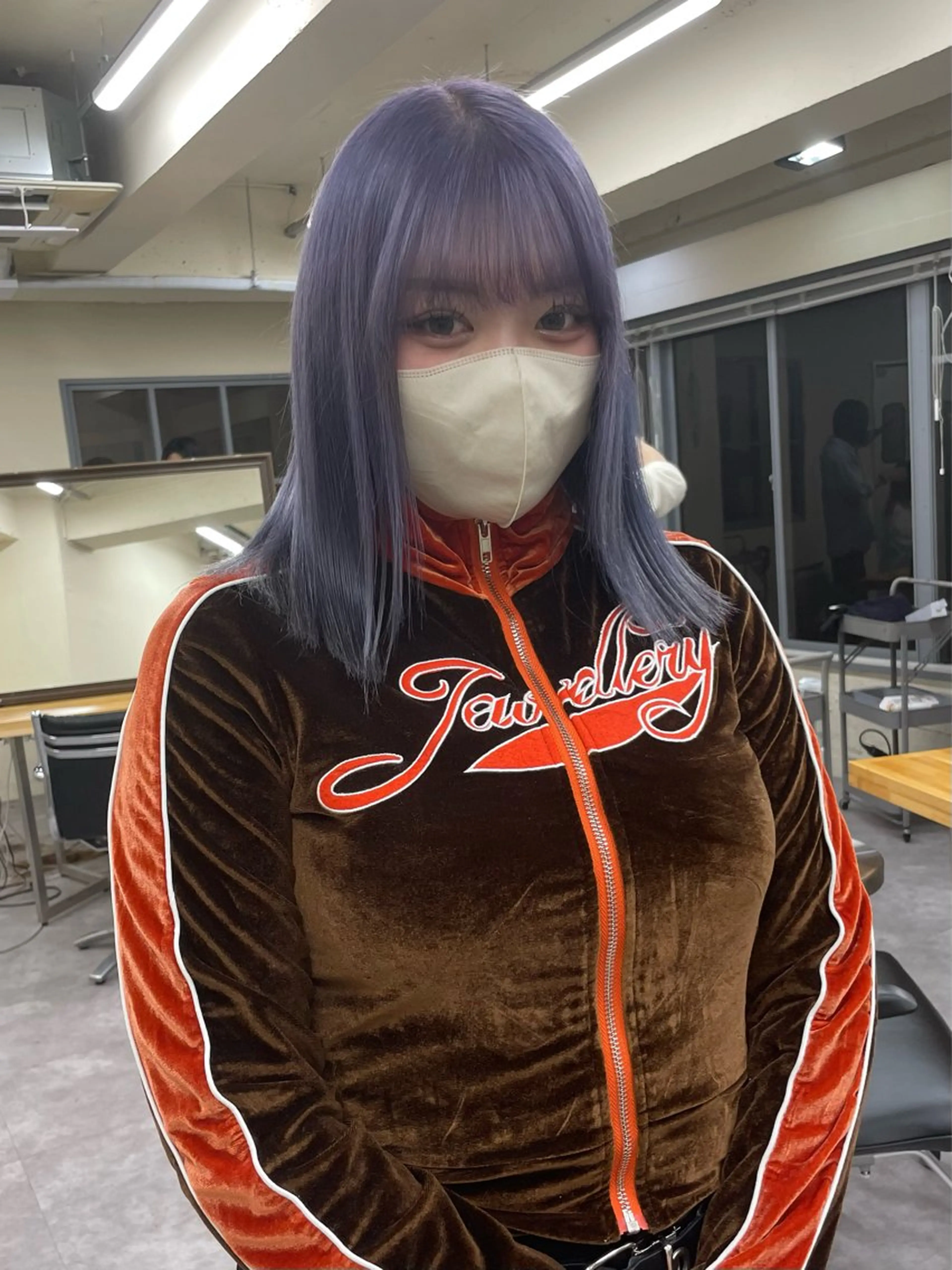 カラー メンズパーマモデル 募集RIKOのヘアスタイル