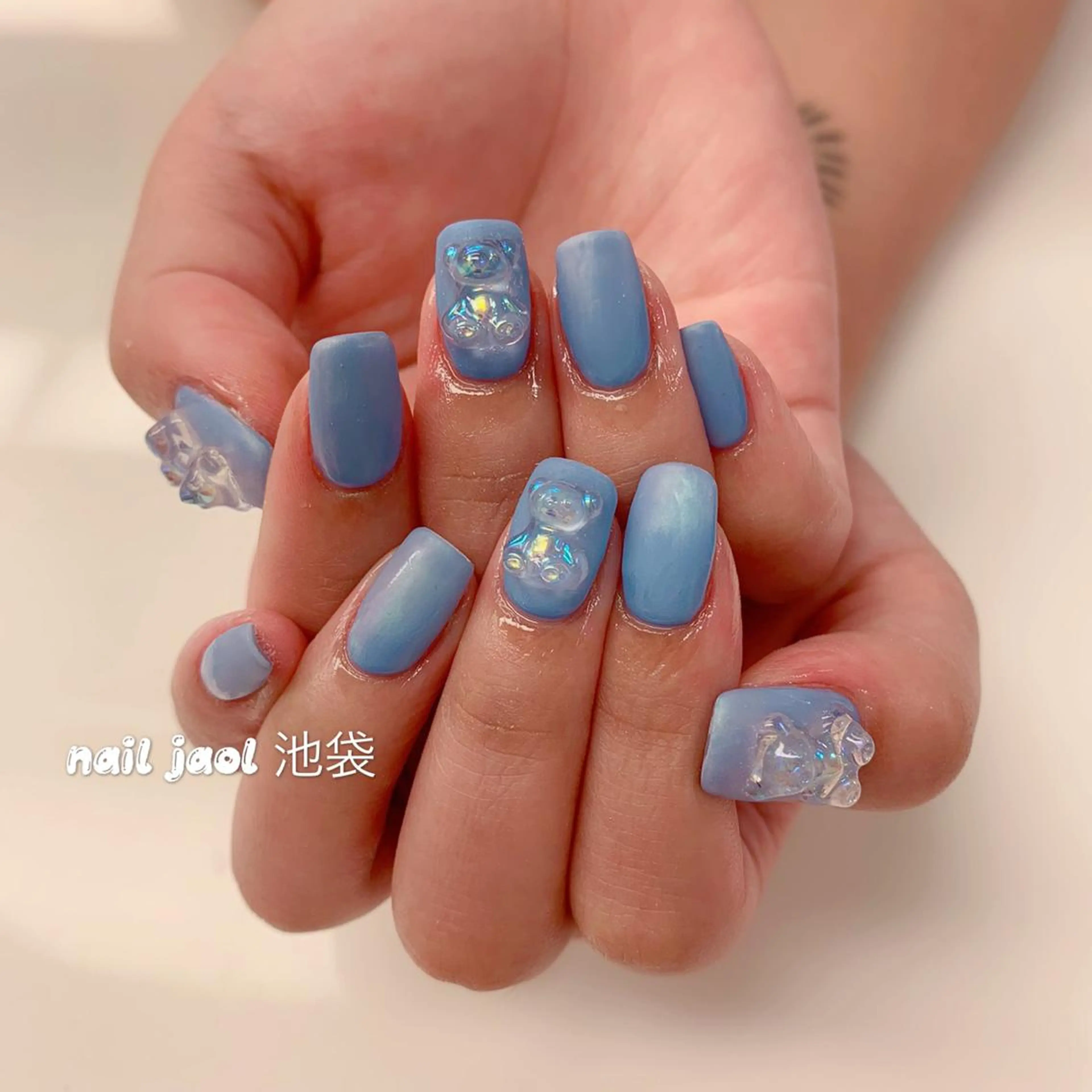 ミディアム nail jaol池袋店所属・ネイルJaol 池袋のネイルデザイン