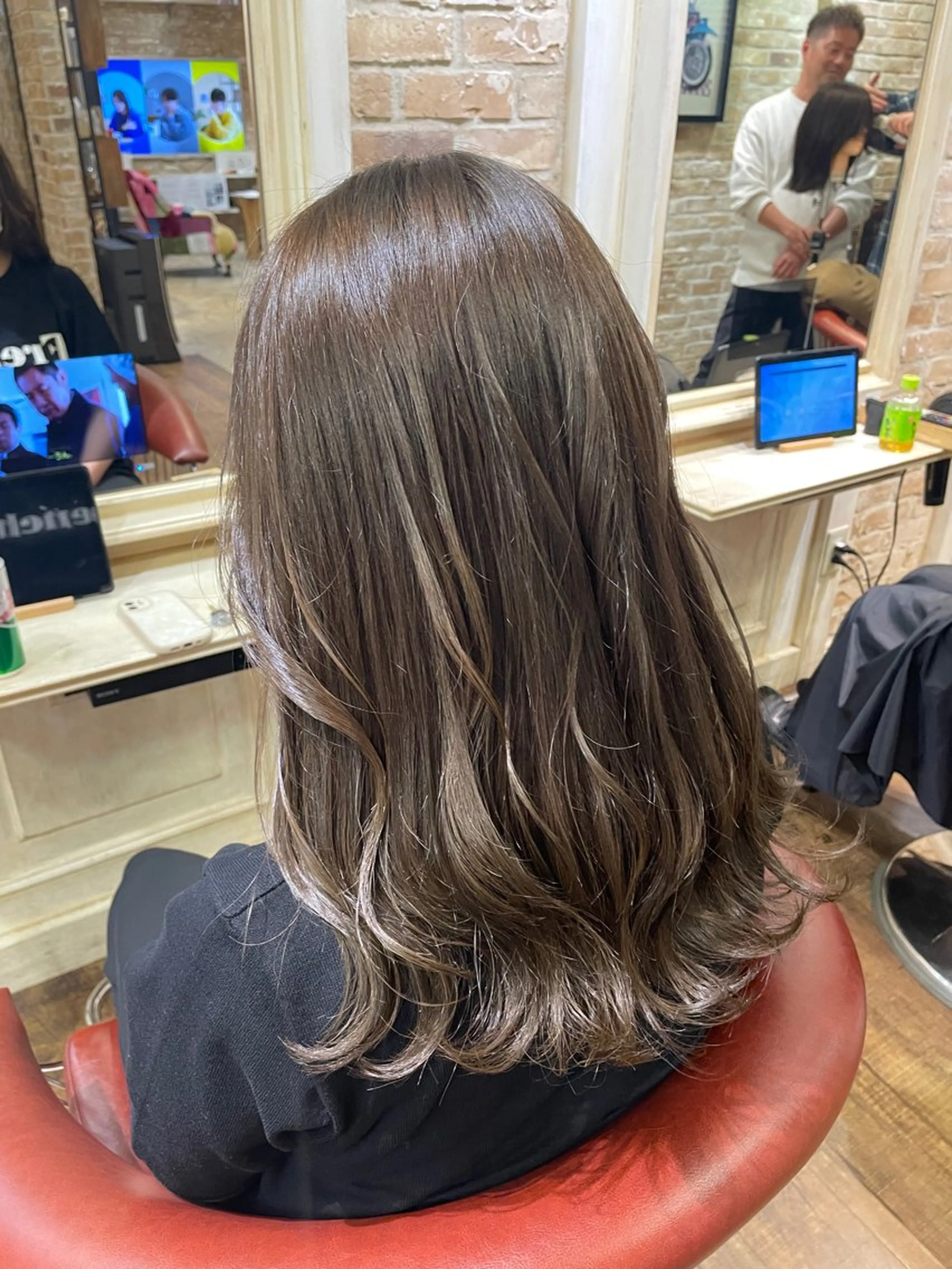 ロング カラー ブラウンカラー 💙加藤 凪桜💙のヘアスタイル