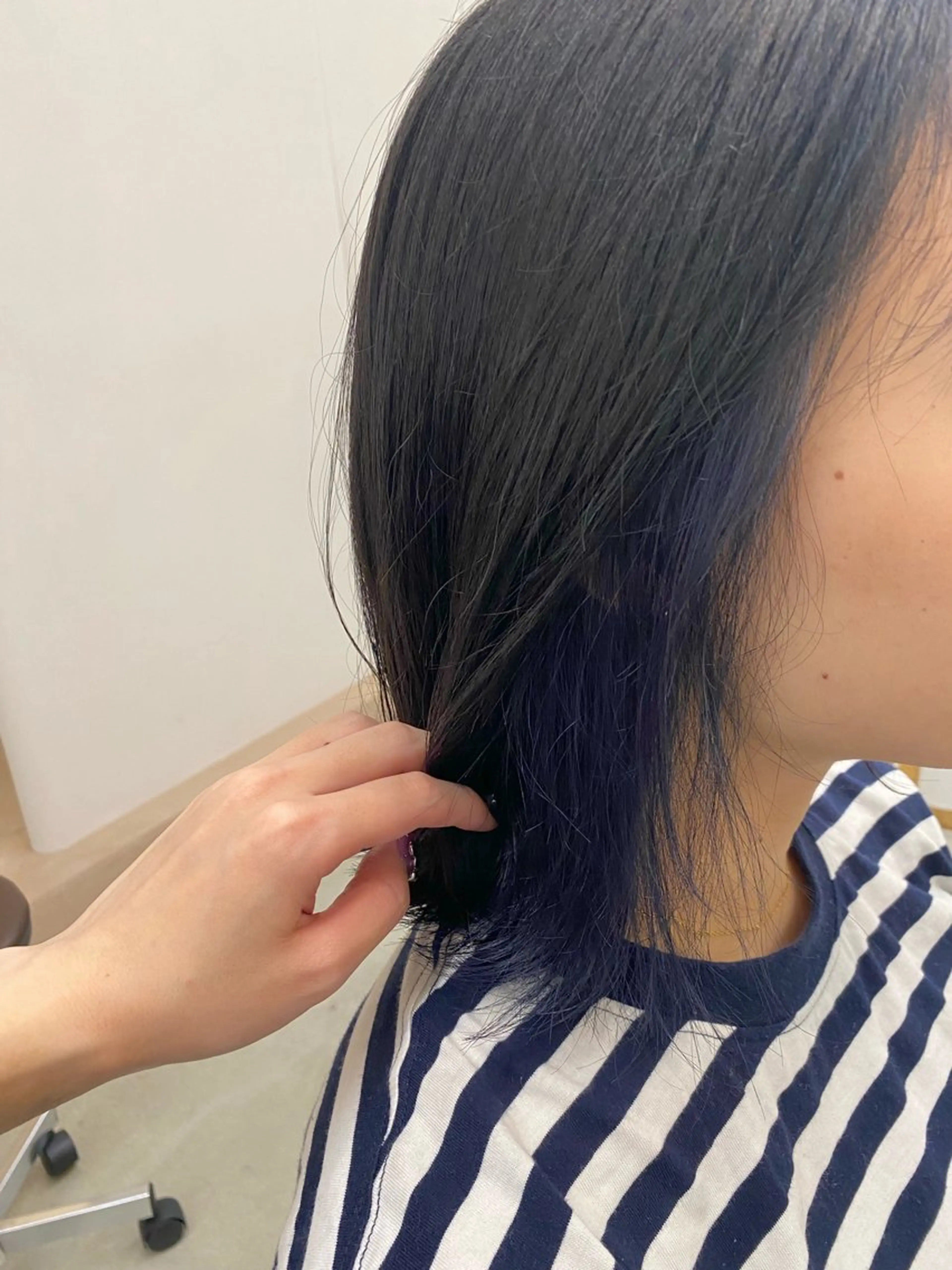 ミディアム カット ヘアカラー トリートメント 🌻花屋併設🌻濱 幸帆のヘアスタイル