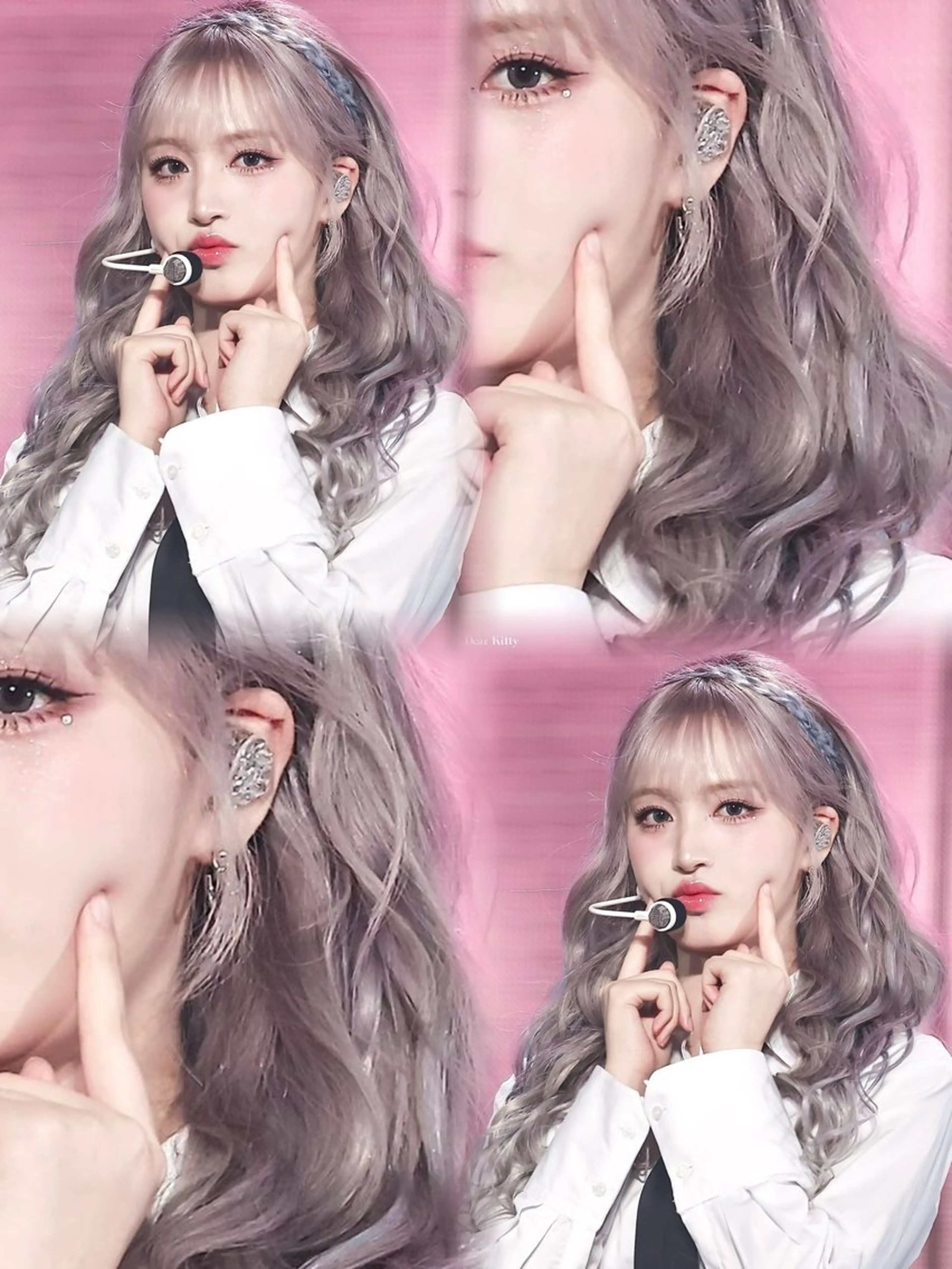 セミロング カラー ヘアカラー 🫧ハイトーンミルク ティー/RIKU🫧のヘアスタイル