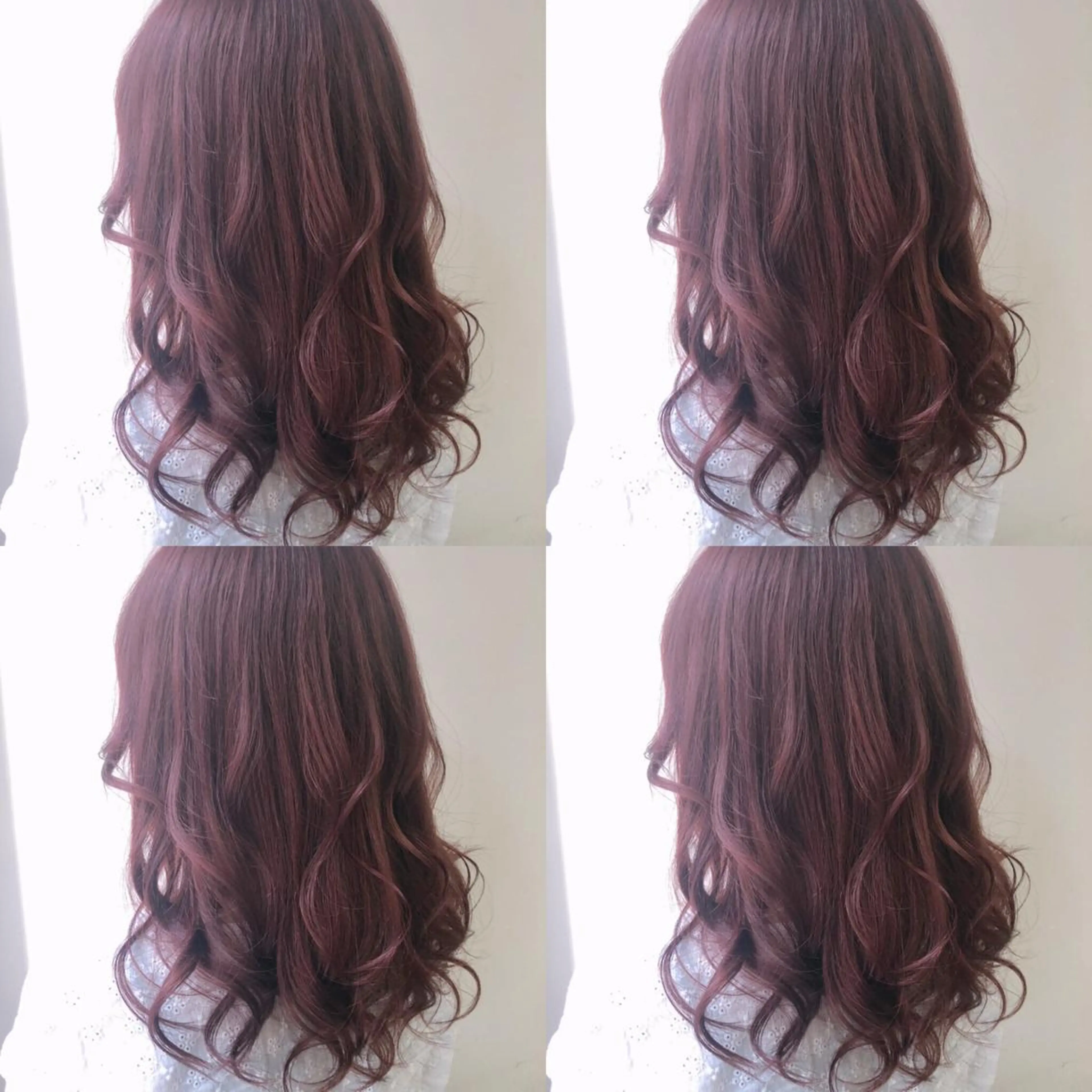 ミディアム カラー ブラウンカラー ピンクカラー ピンクブラウン 🌷MAYU 🌷のヘアスタイル