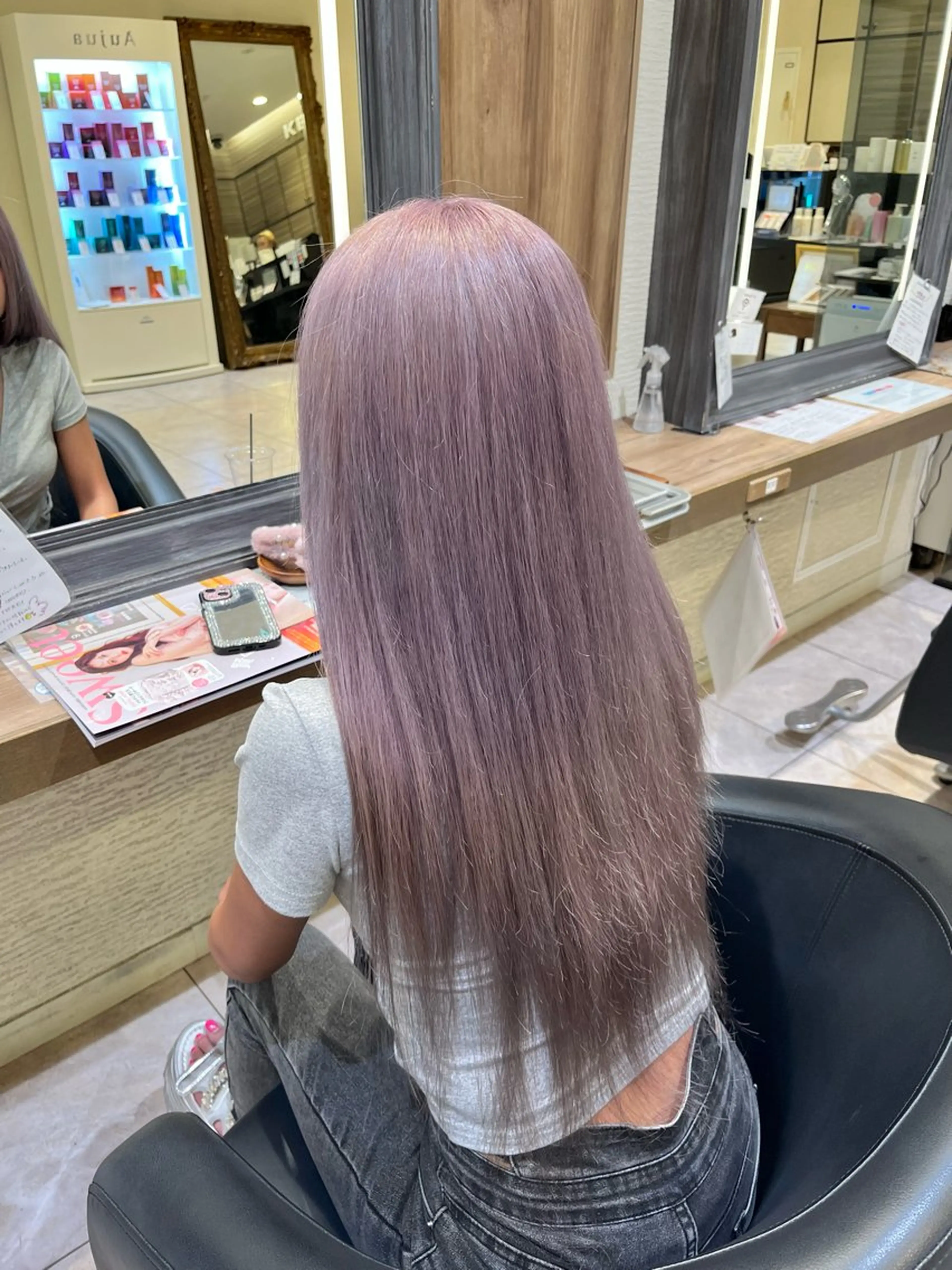 カラー ヘアカラー ハイトーン／アレンジ 🩵NANAMIのヘアスタイル