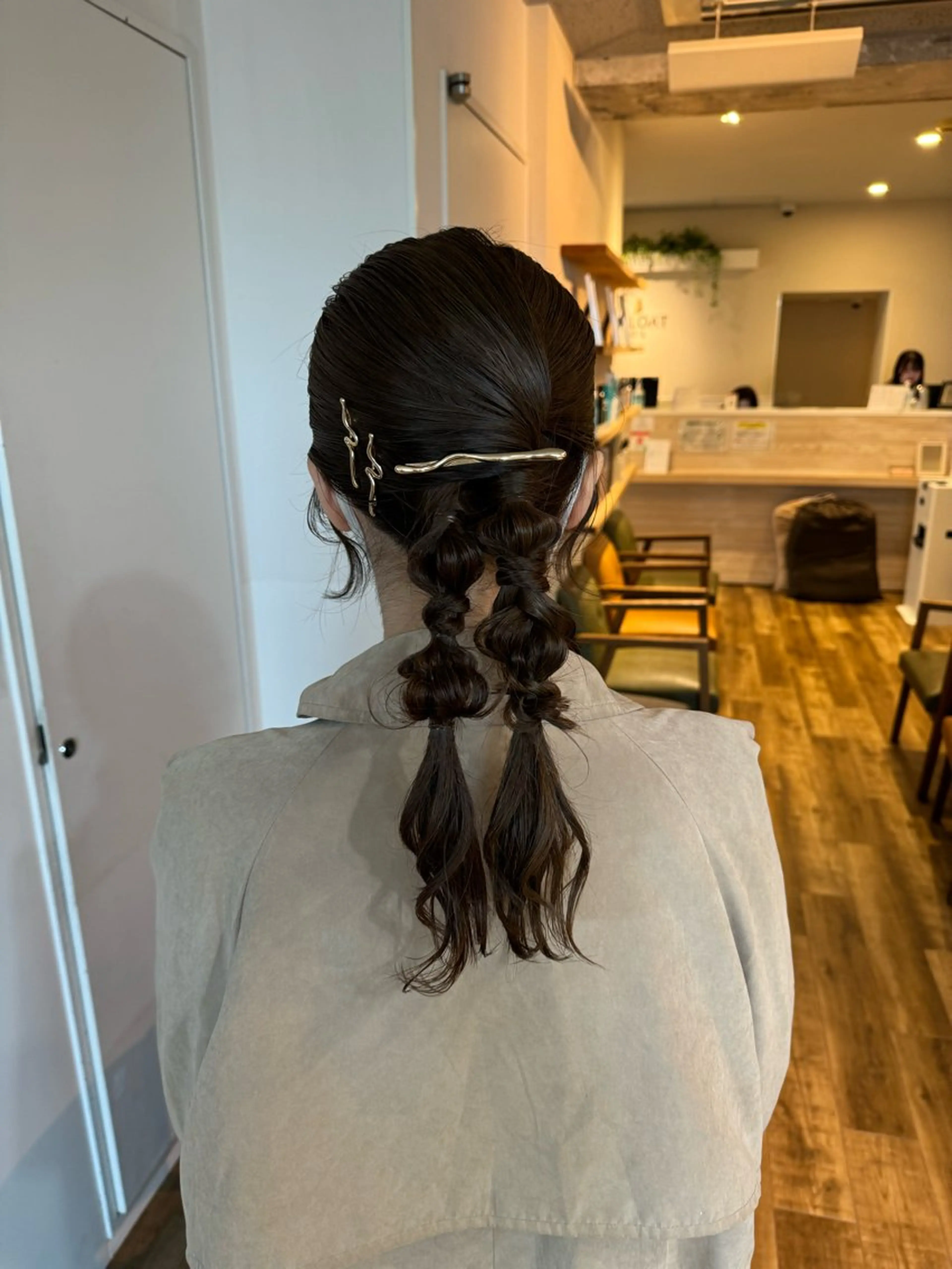 ヘアアレンジ ヘアセット⌇艶カラー 🫧⌇Nanahoのヘアスタイル