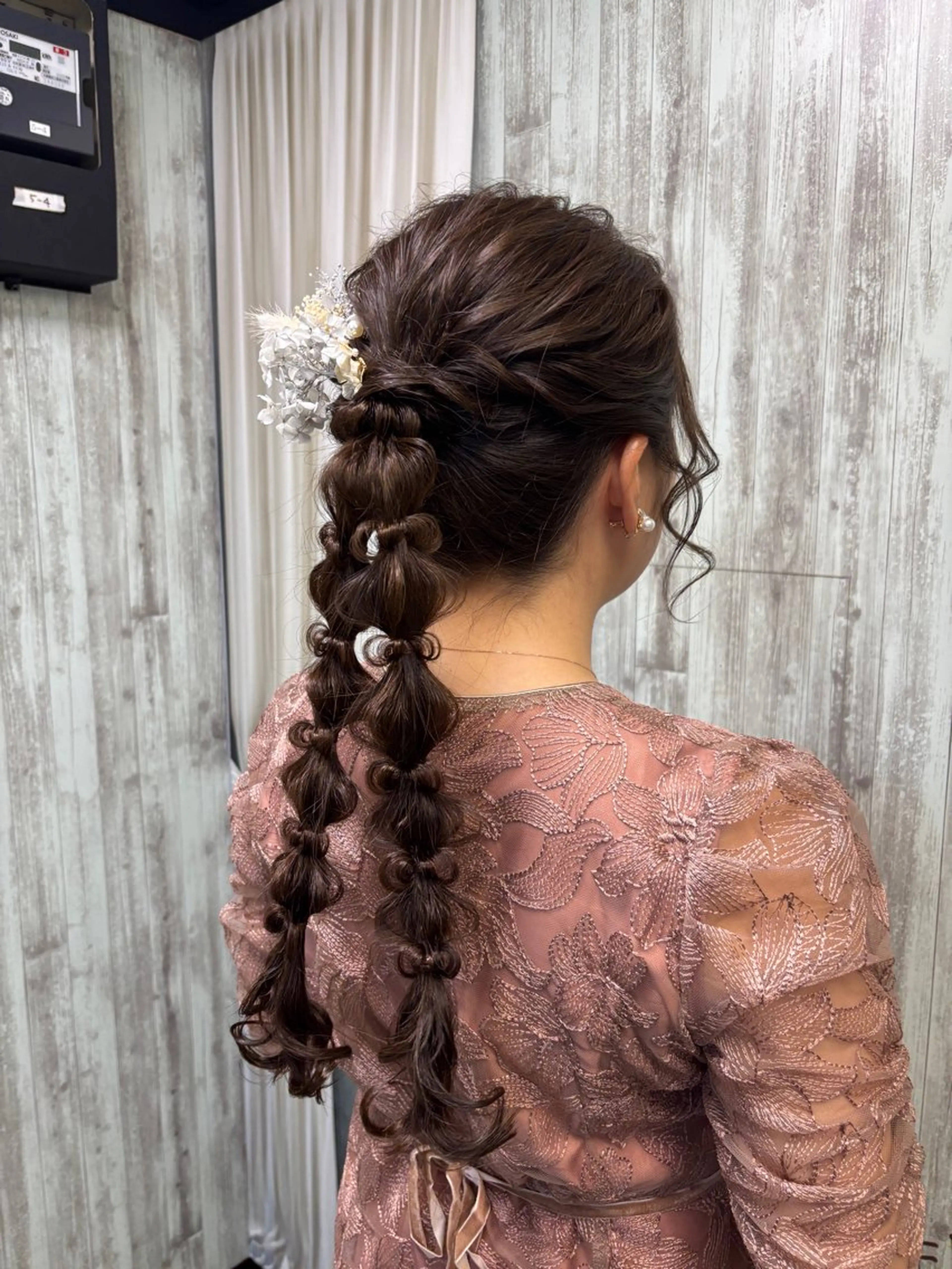 ロング ヘアセット FRAME ASUKAのヘアスタイル