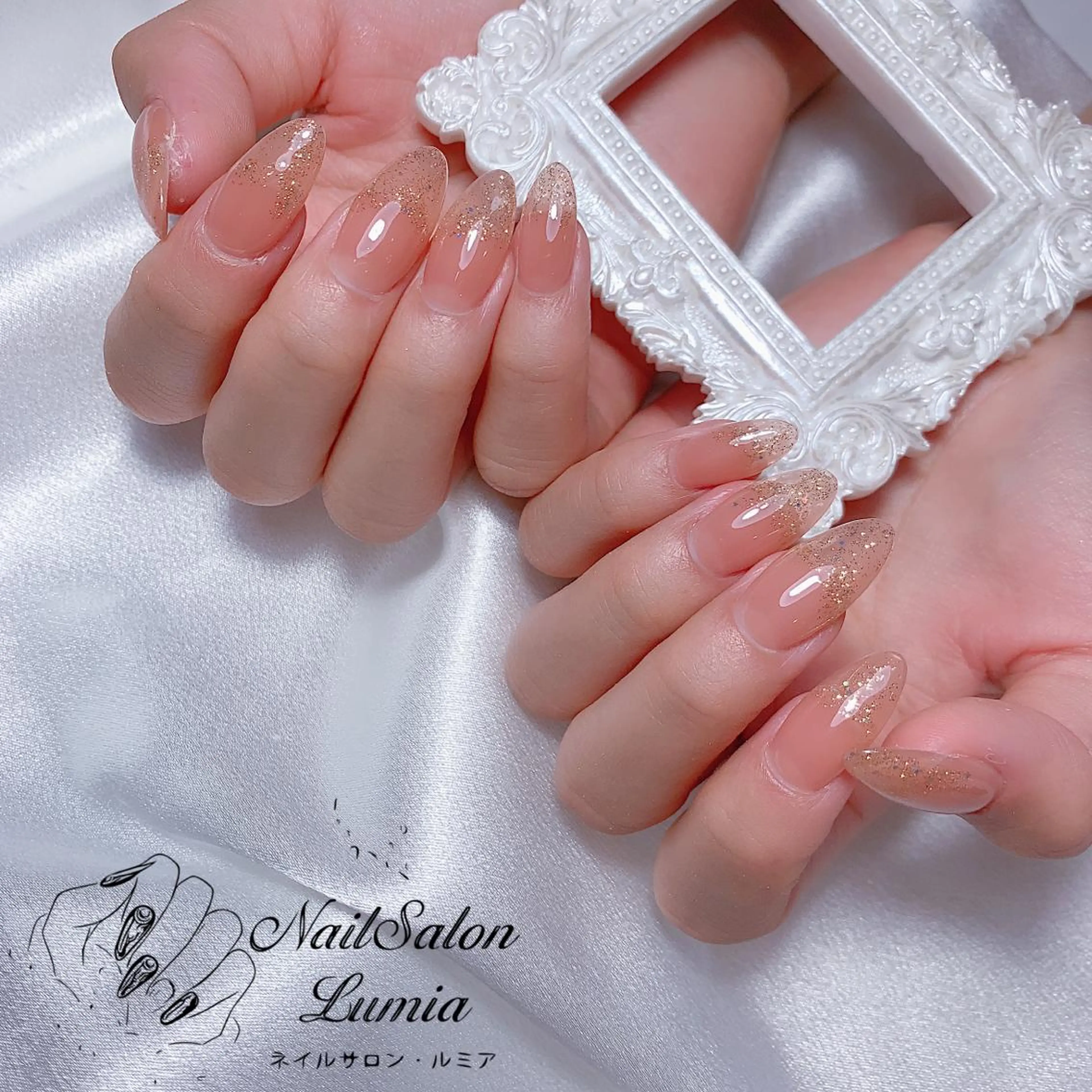 ネイル ハンドネイル ネイルサロン ルミア Lumia 店長のネイルデザイン