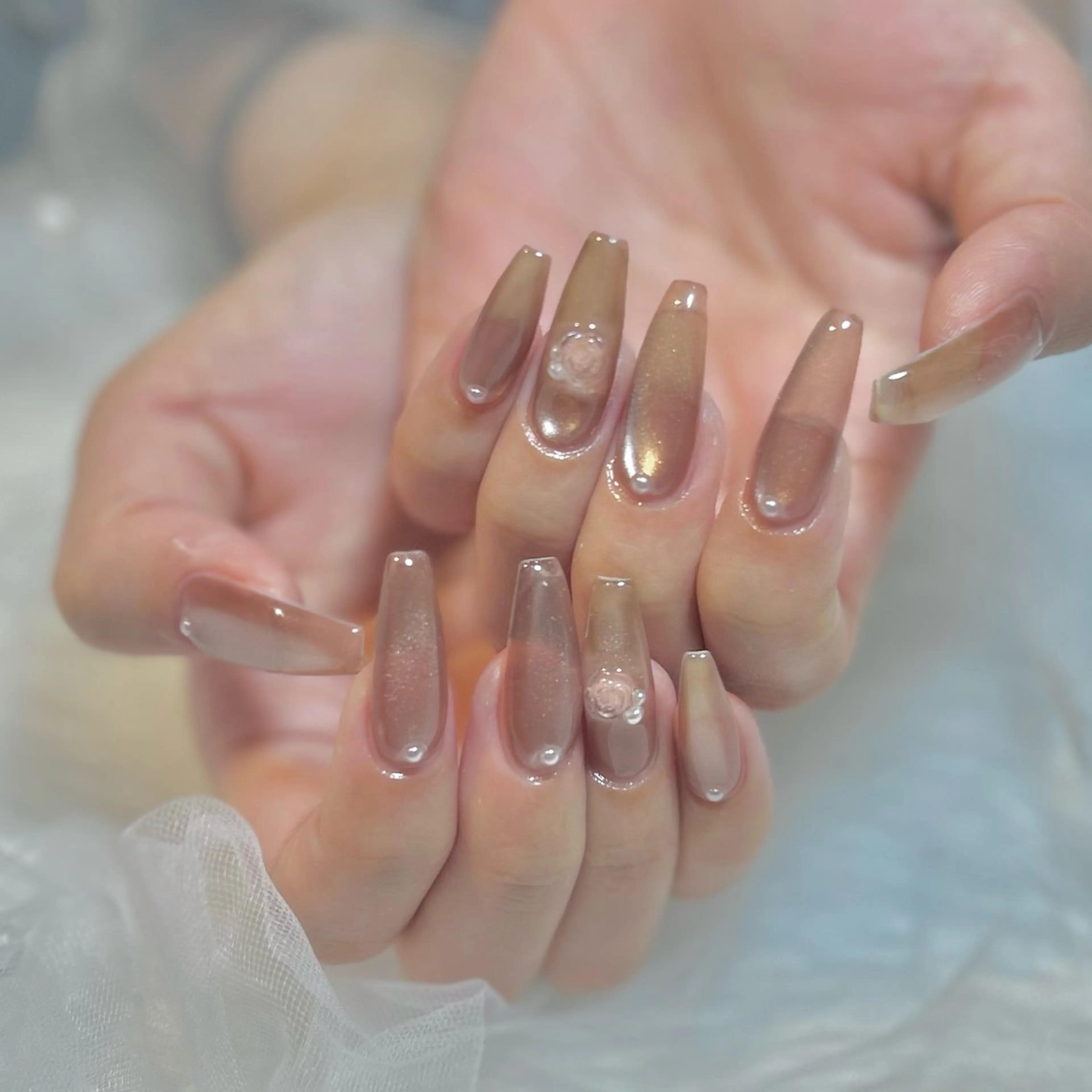 ネイル ぷりゅねる Nanamiのネイルデザイン