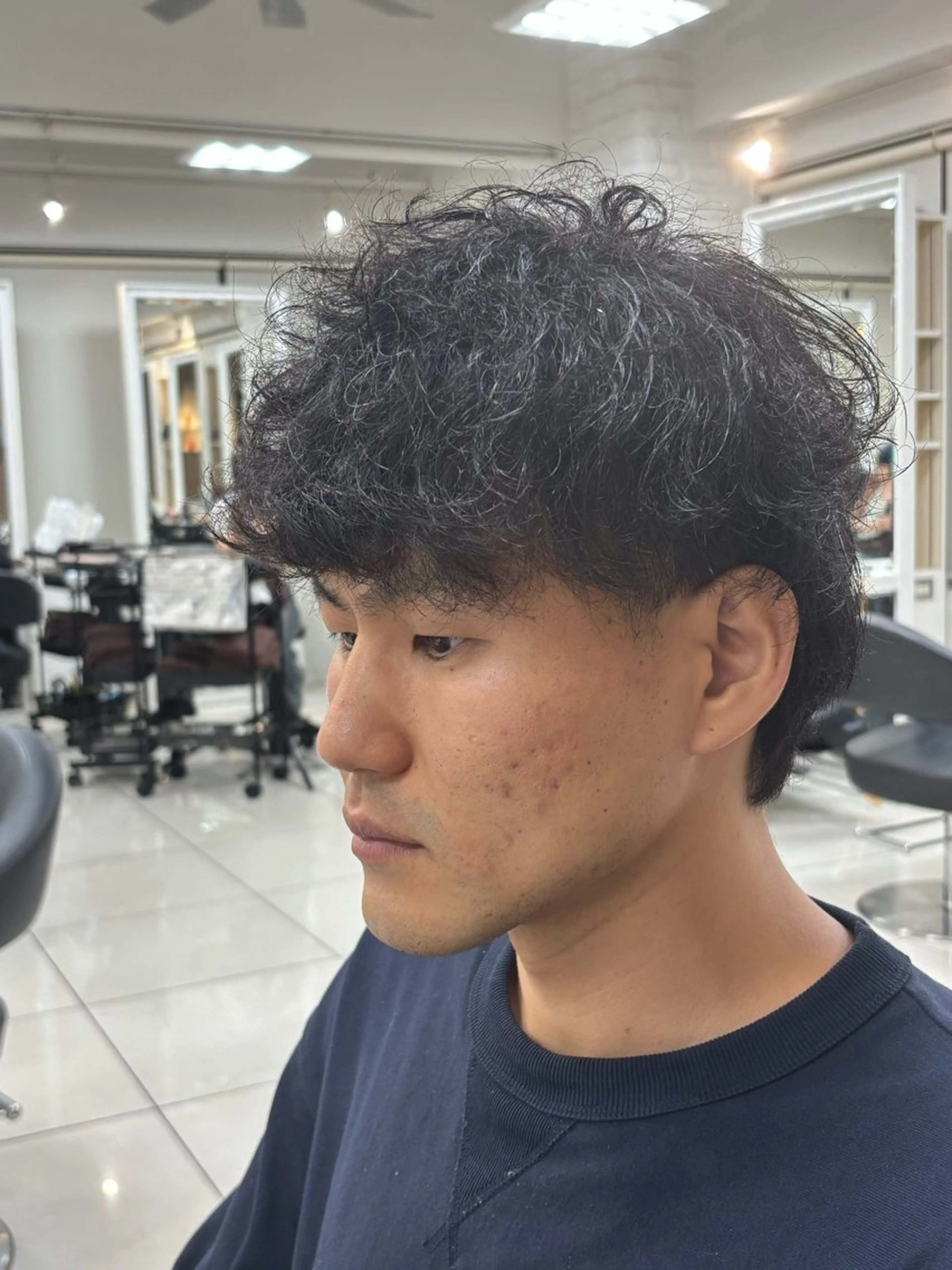 メンズ メンズ縮毛矯正 💎Reoのヘアスタイル