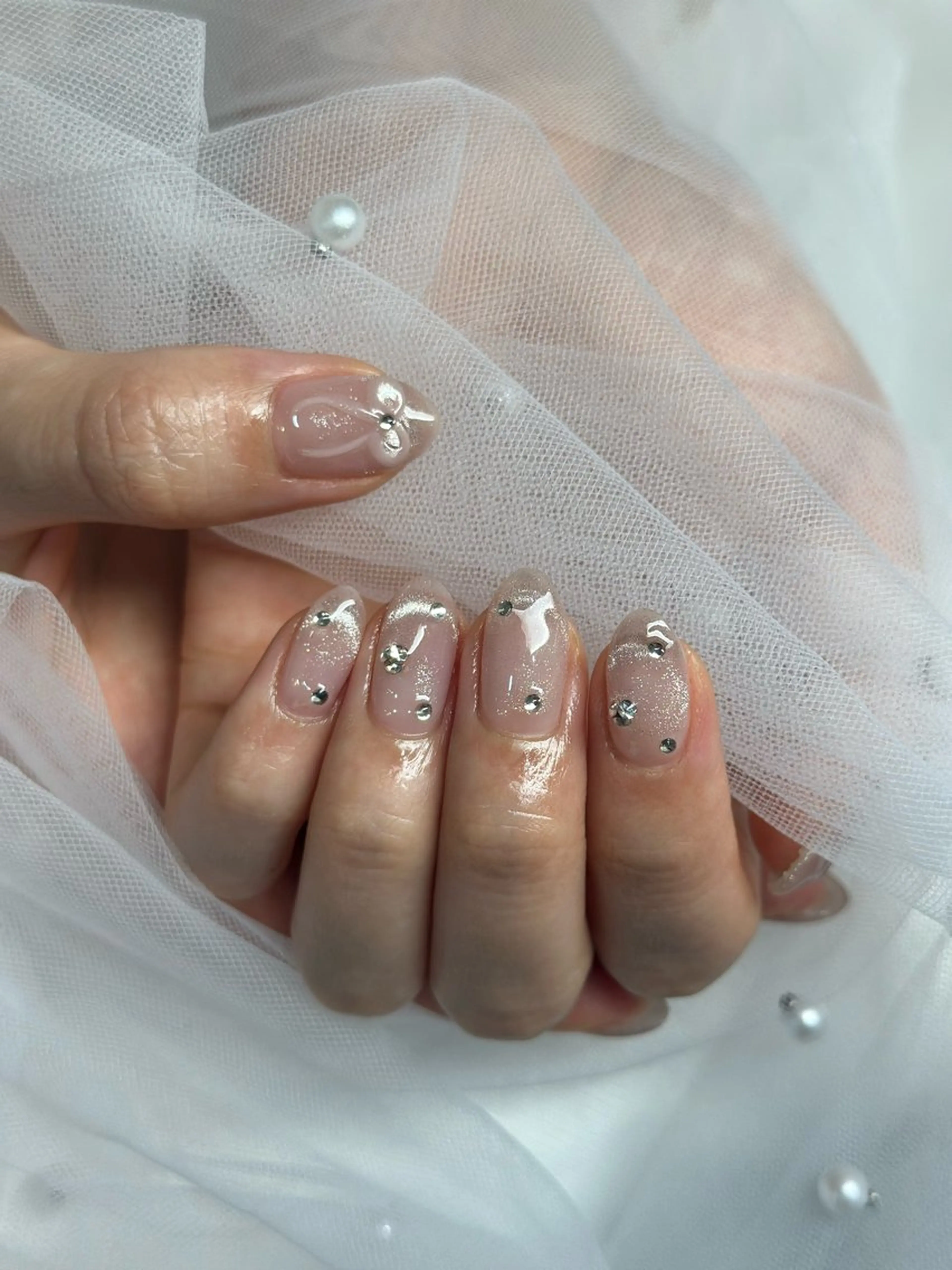 ネイル グラデーション マグネットネイル Mi nailsのネイルデザイン