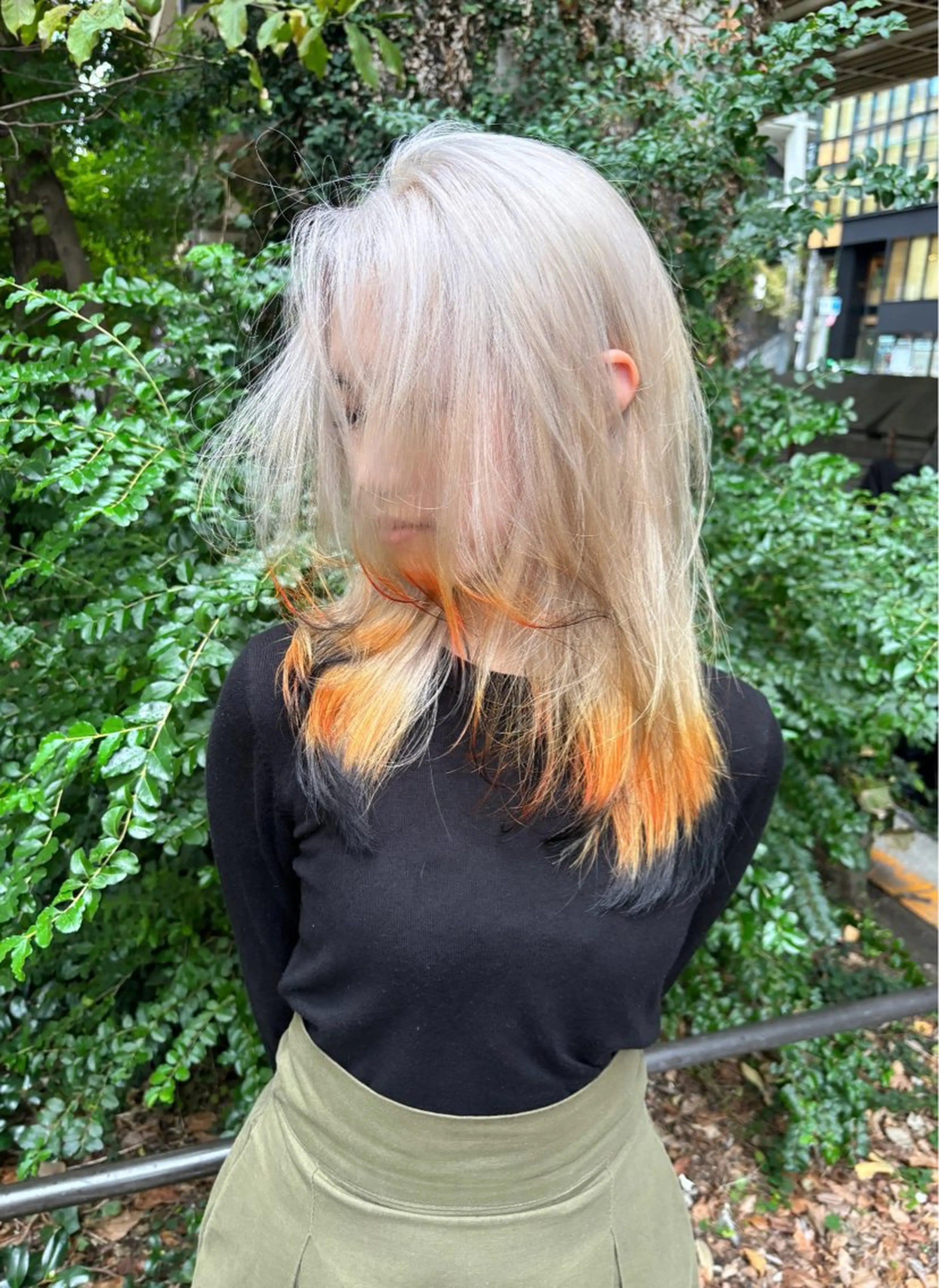 カラー デザインカラー カレン mimiiyのヘアスタイル