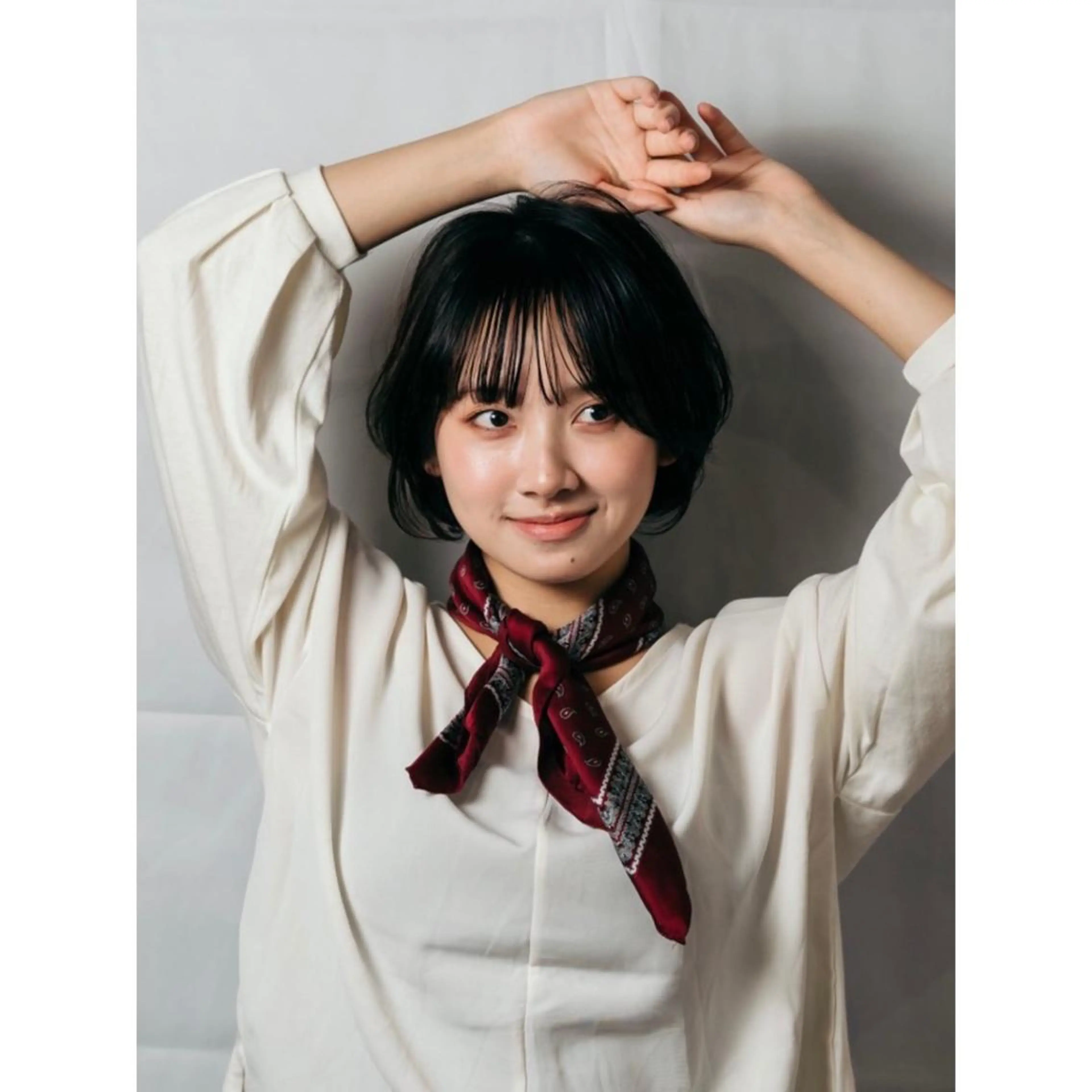 ショート re.share所属・茅ヶ崎/ショートボブ /ハイトーン/片野のヘアスタイル