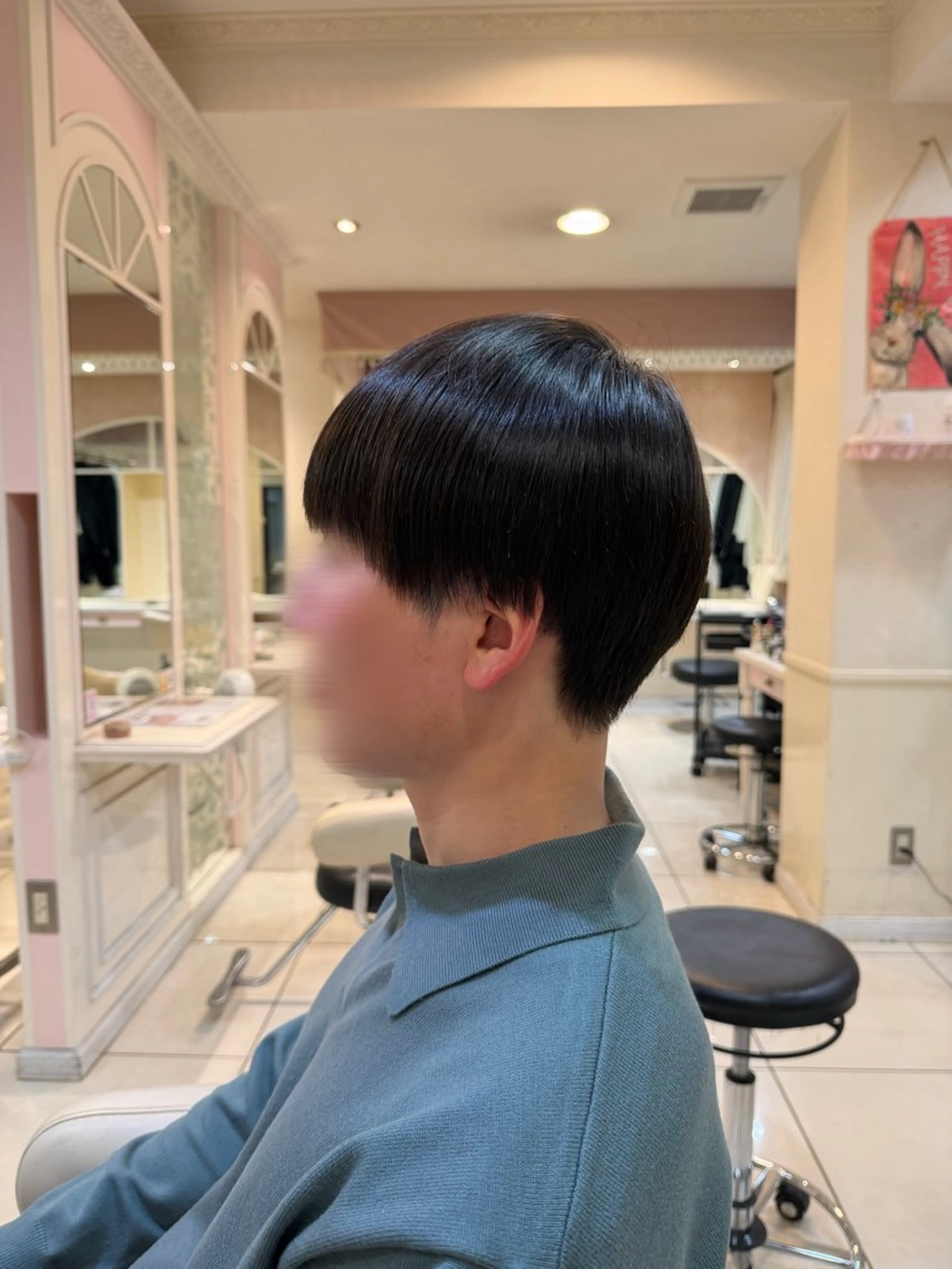 メンズ ツヤ重視 ワンカラー🫧Mioのヘアスタイル