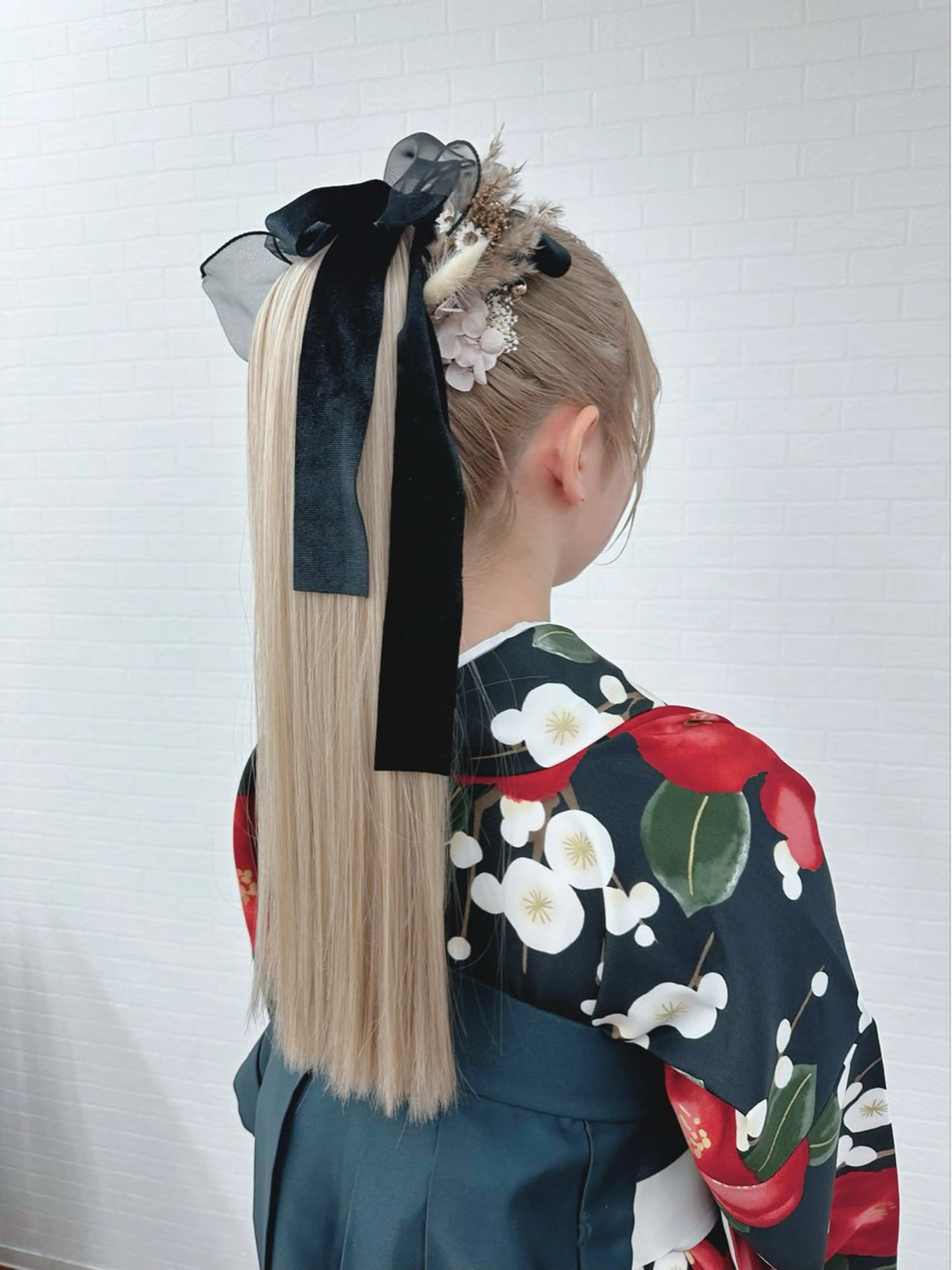 ヘアアレンジ ボブ 卒業式のヘアスタイル 着付け GRANLUSSO 〜グランルッソ駅前店所属・木口 嘉美のヘアスタイル