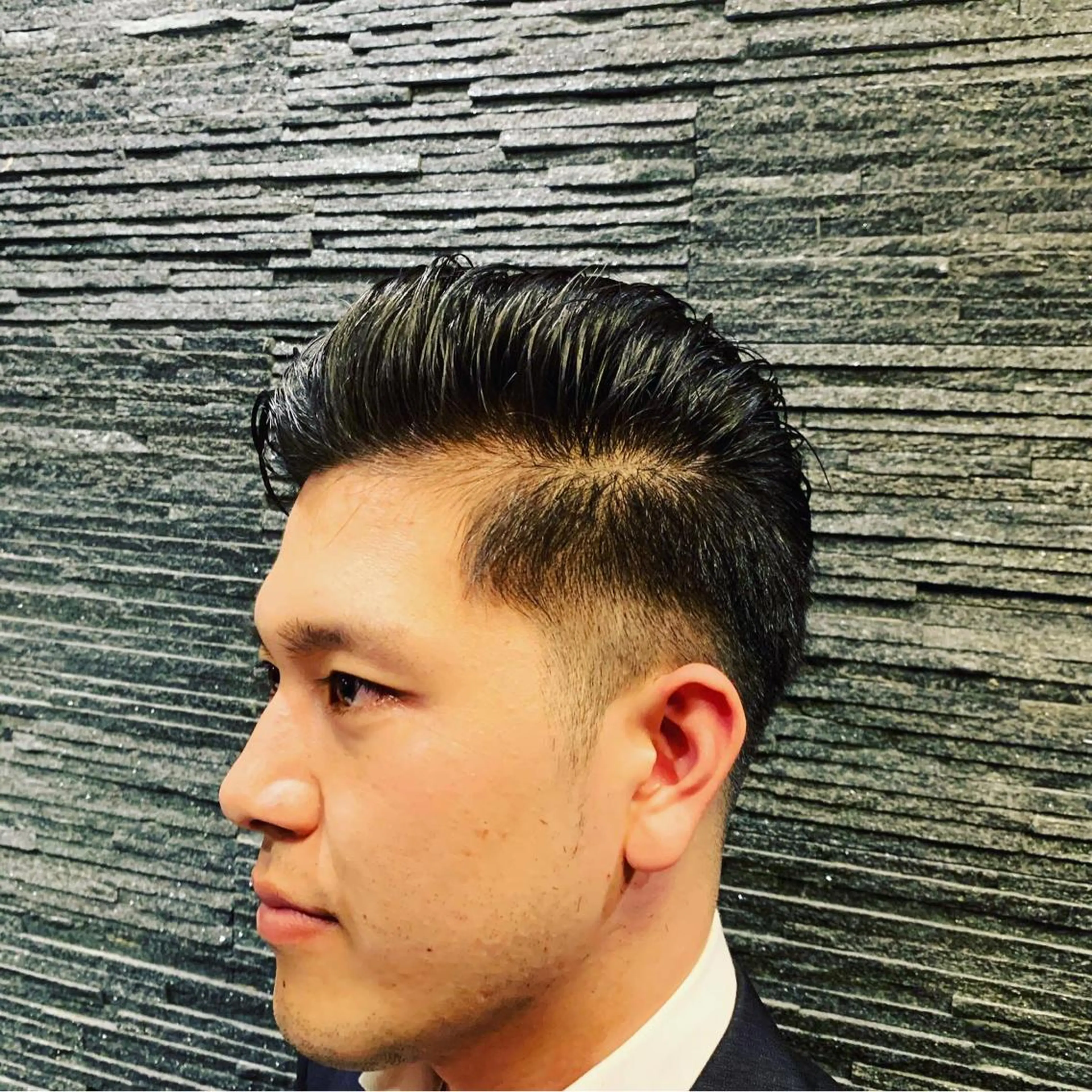 ショート メンズ ヒロ銀座 バーバーショップ神楽坂所属・ひらお あおとのヘアスタイル