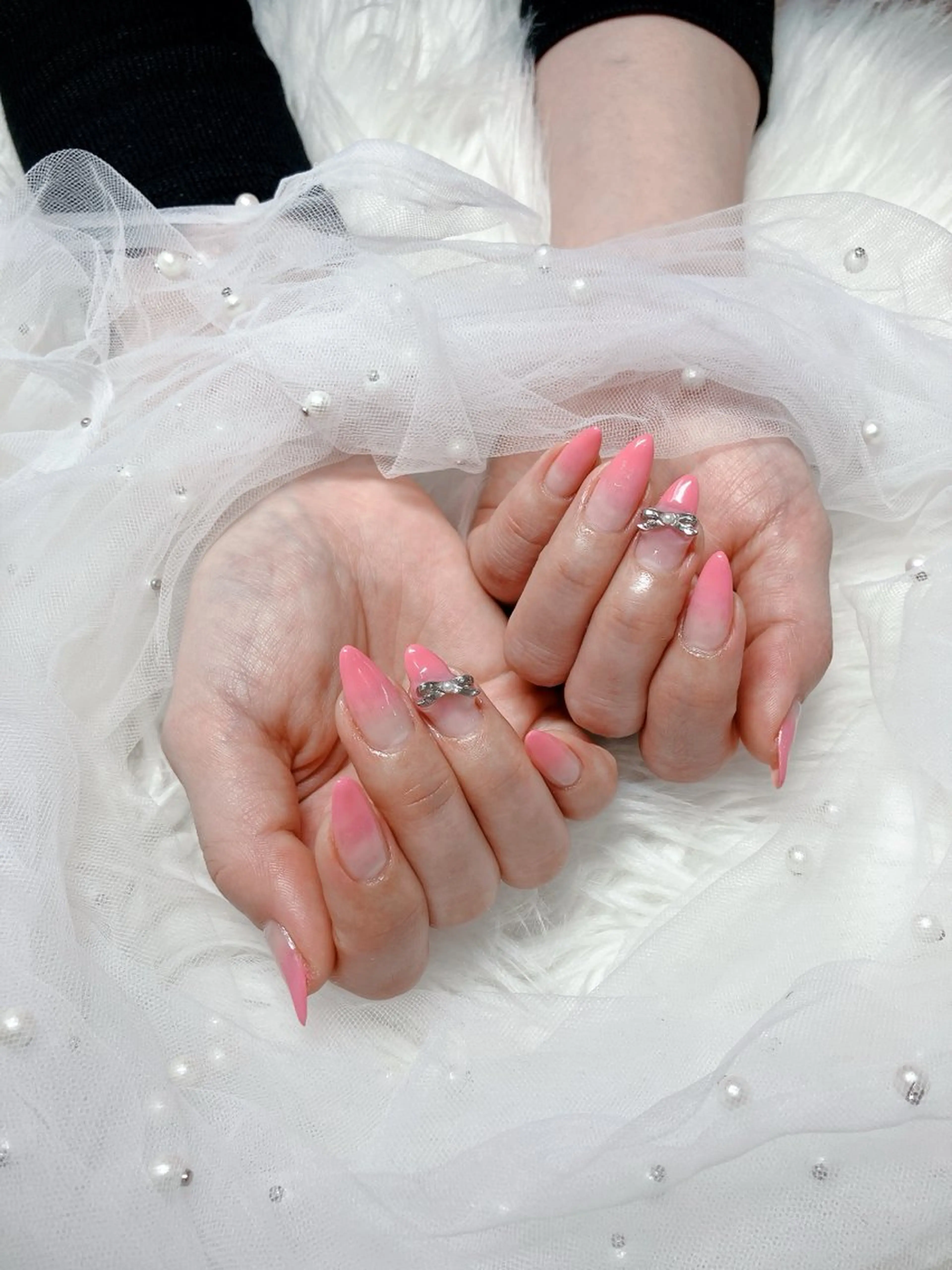 ネイル グラデーション Kittyなんば店 Jrネイリストはるかのネイルデザイン