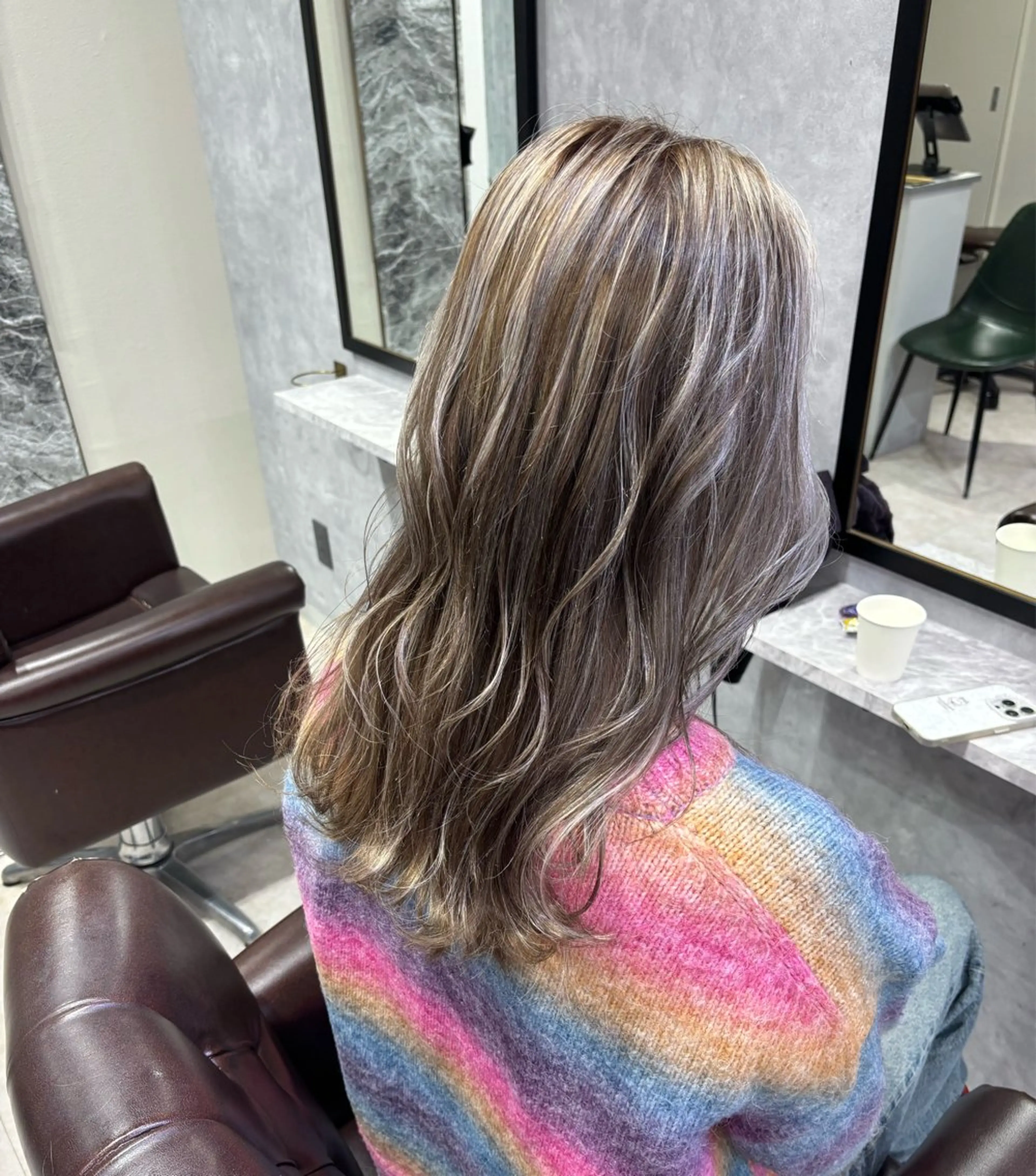 ハイライトorローライトの写真