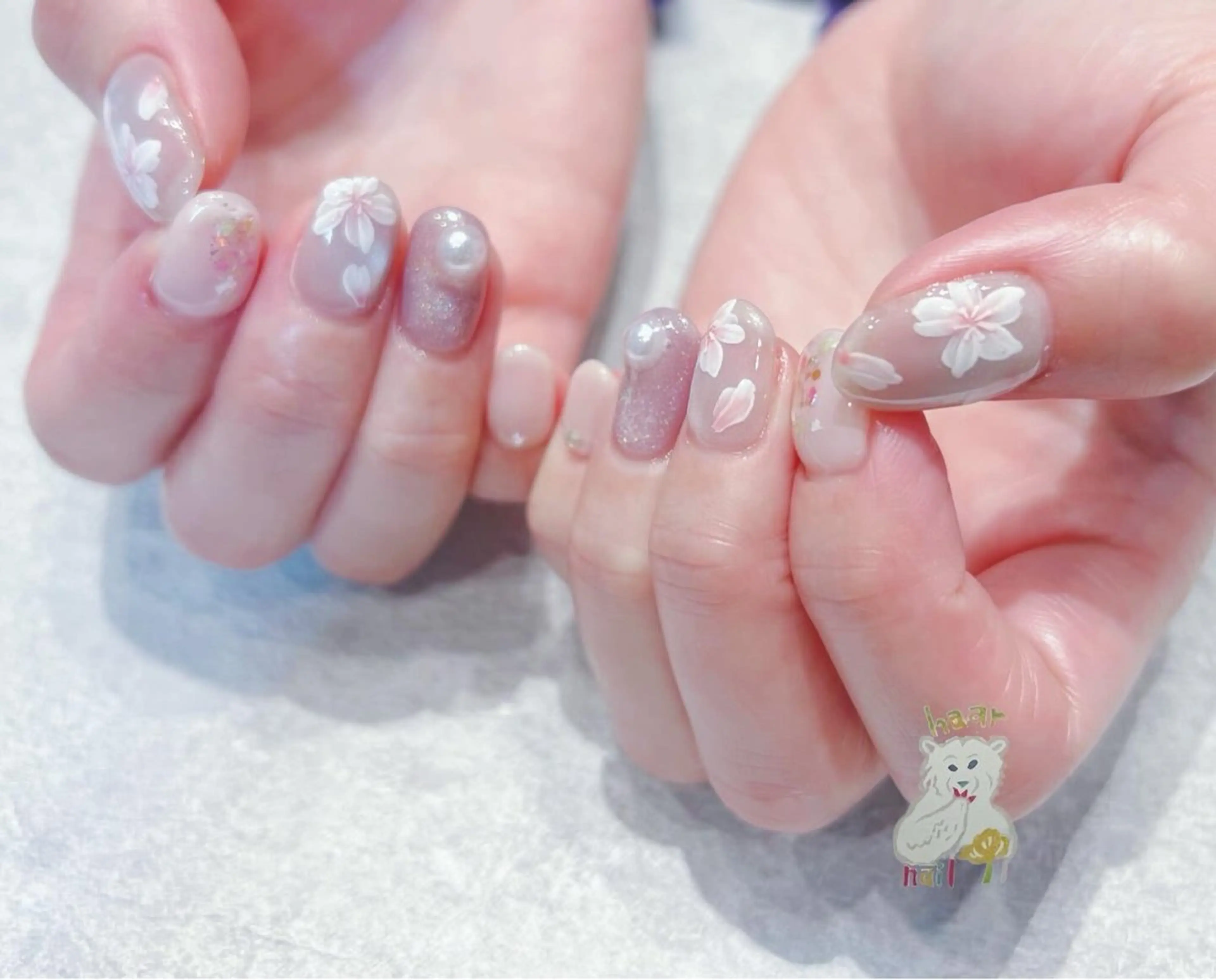 ネイル ハンドネイル 深田 加代のネイルデザイン