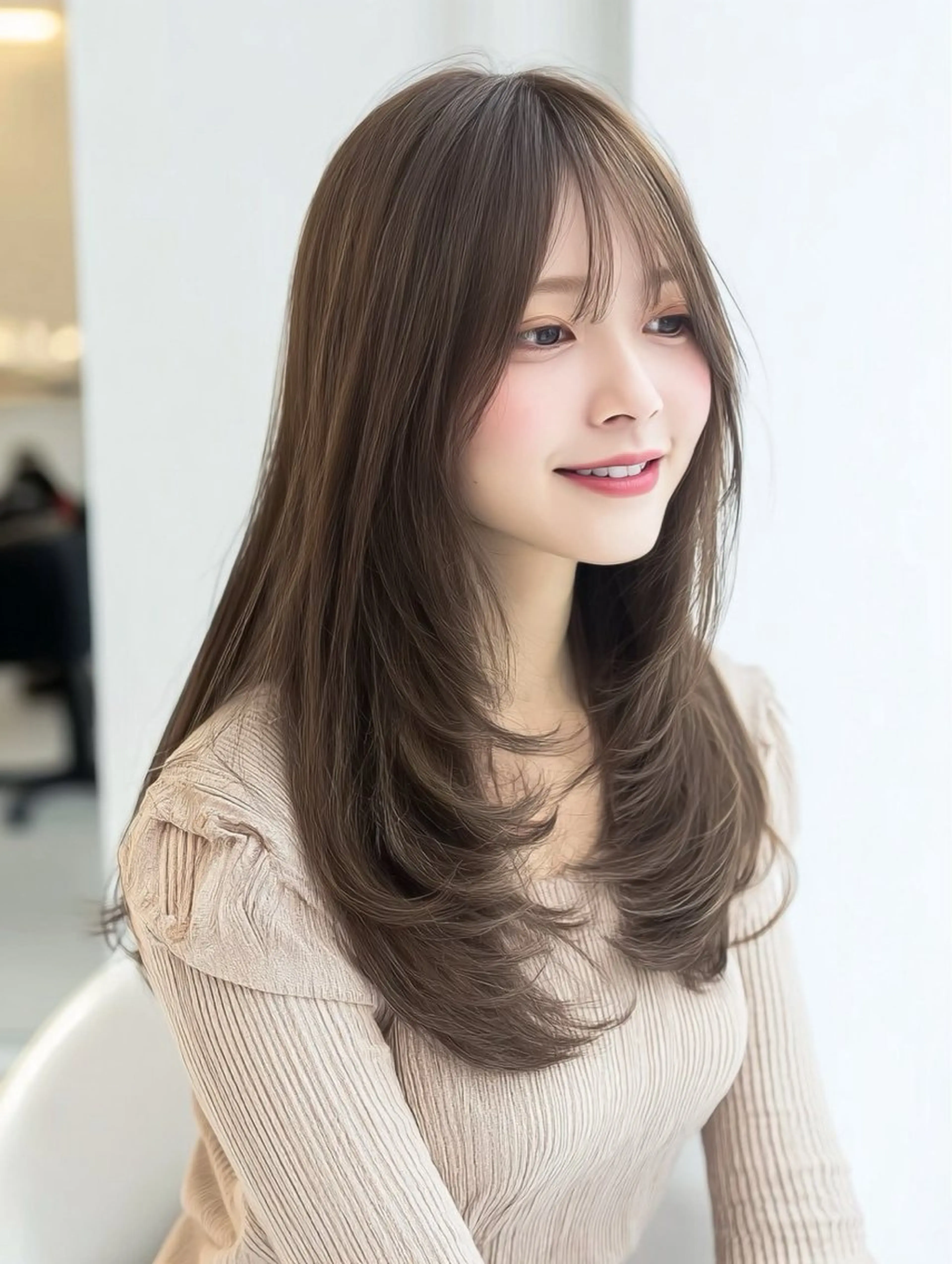 ロング ヘアカラー トリートメント 神保町駅徒歩5分🍀 NEWOPEN🍀渚のヘアスタイル