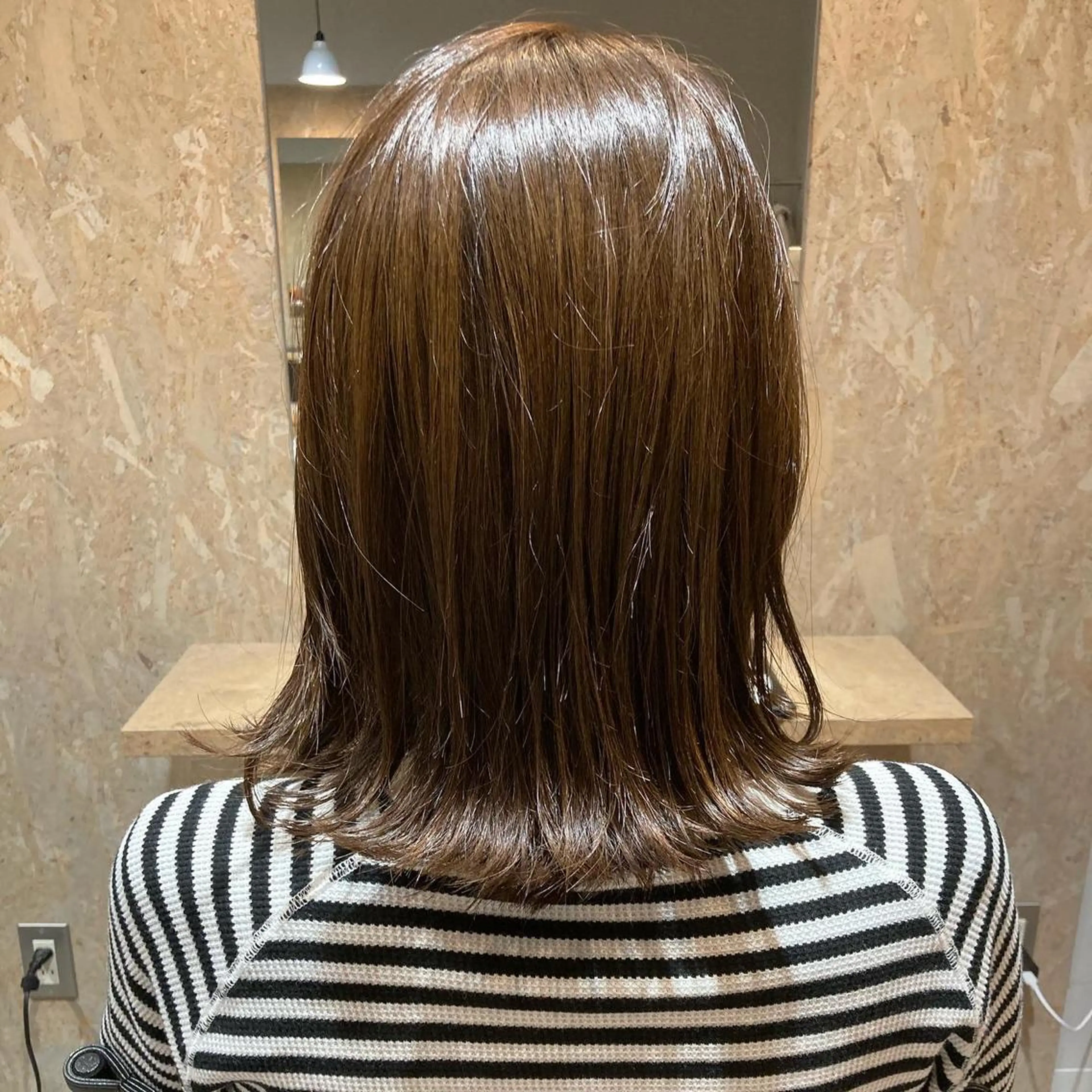 ミディアム RECORD所属・RECORD sakuraのヘアスタイル