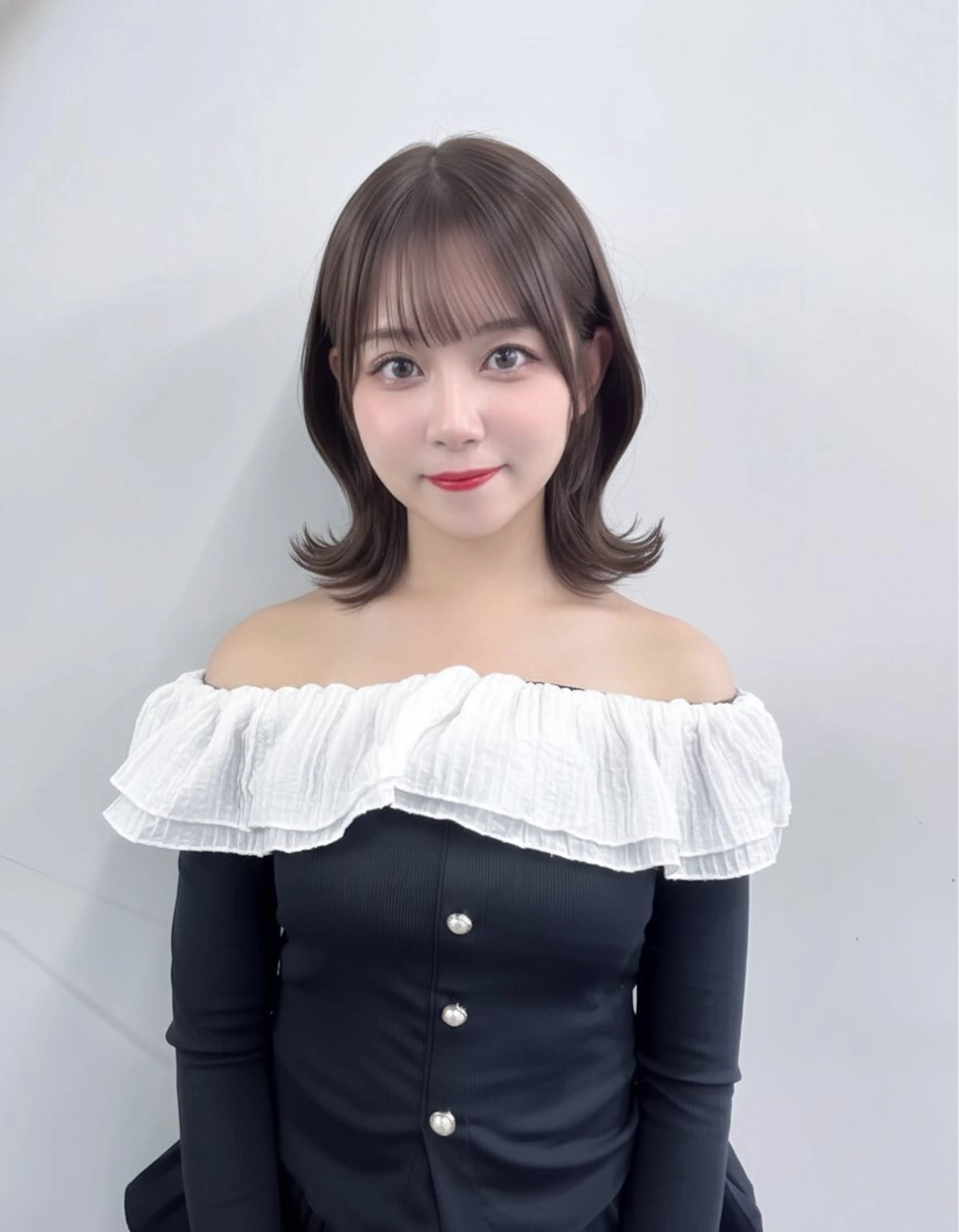 ミディアム カラー カット トリートメント 韓国ヘア/髪質改善 TAKAHIROのヘアスタイル