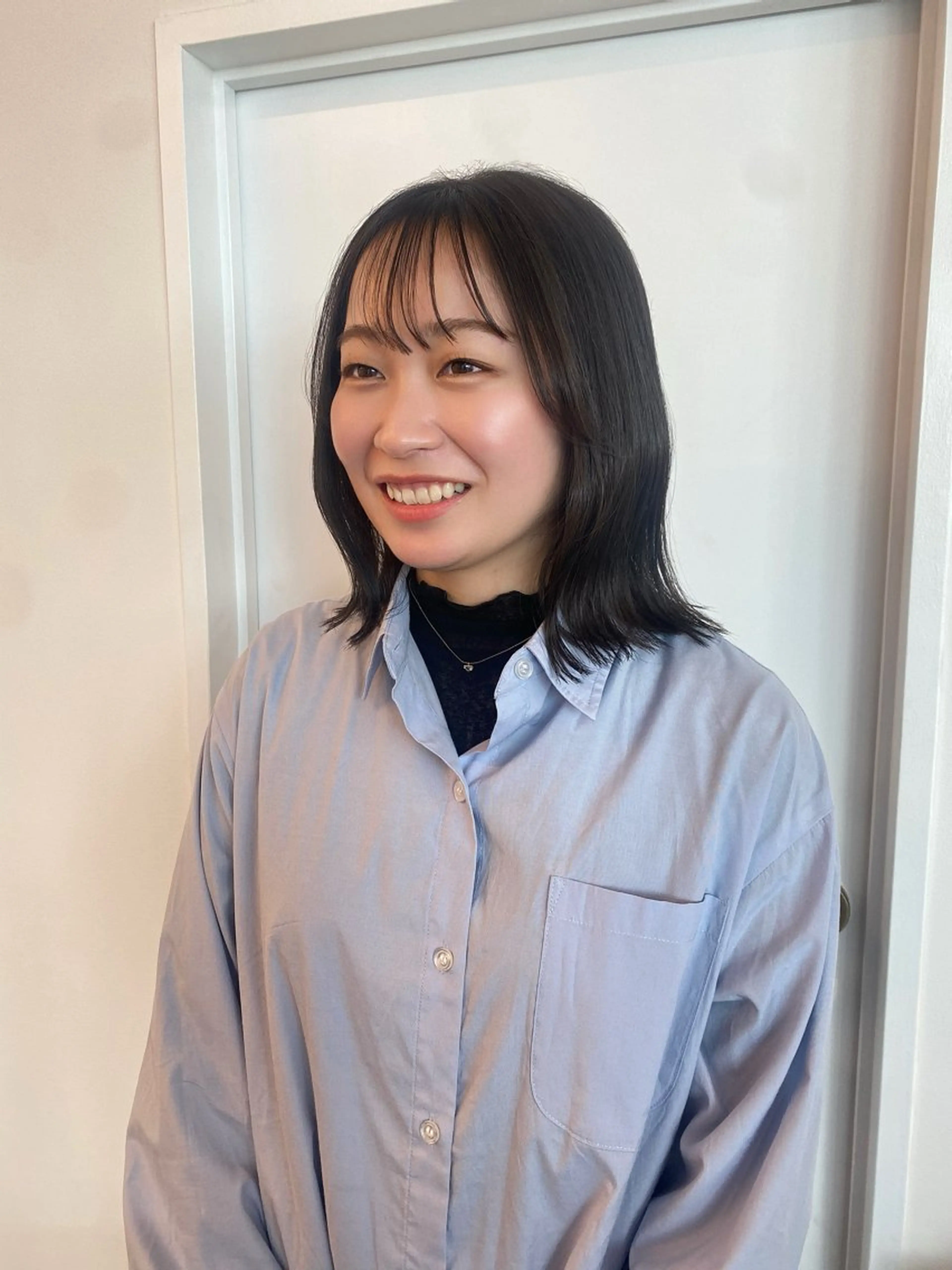 ミディアム カラー 綾香 /透明感カラーのヘアスタイル