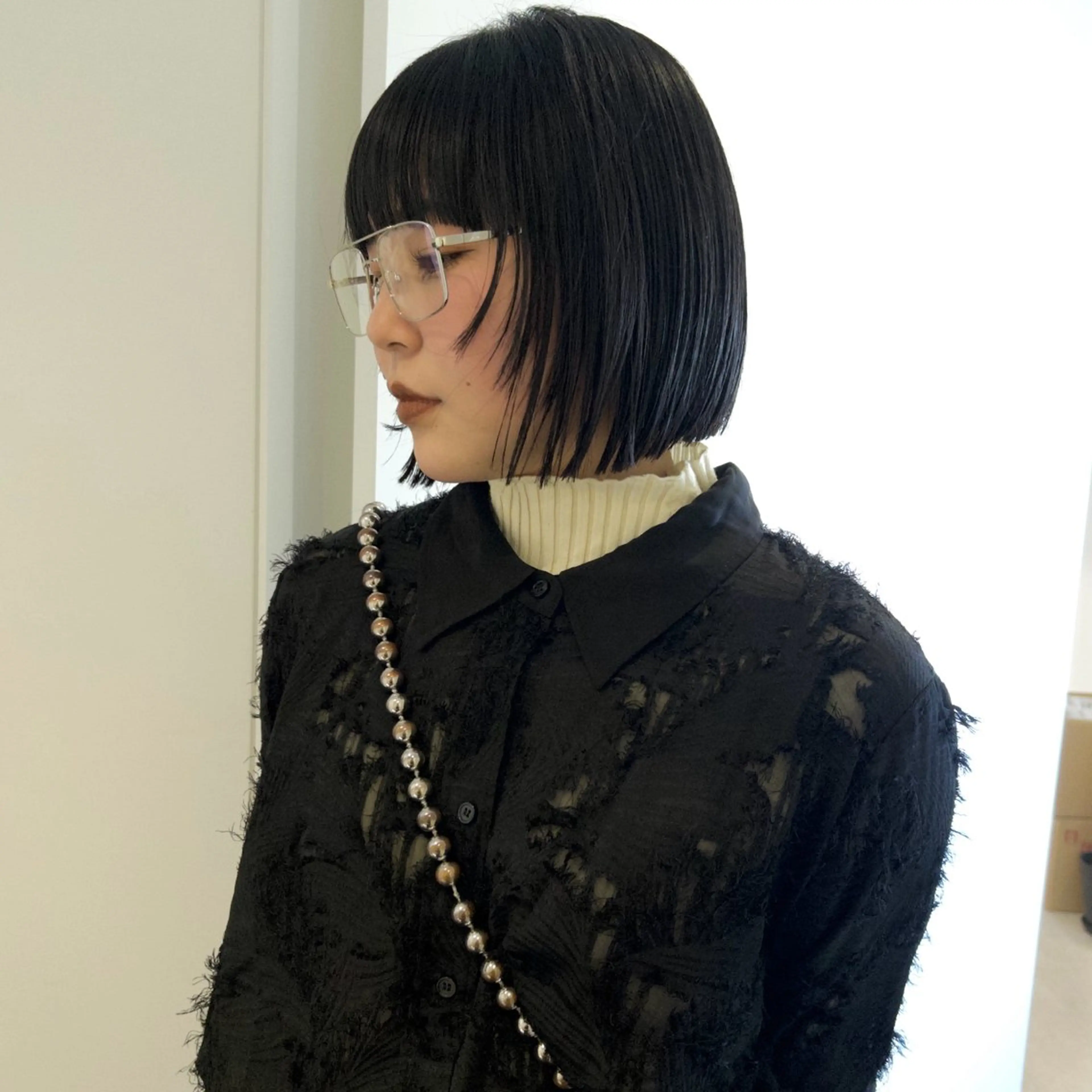 ショート カラー nonoka オリーブ/グレージュのヘアスタイル