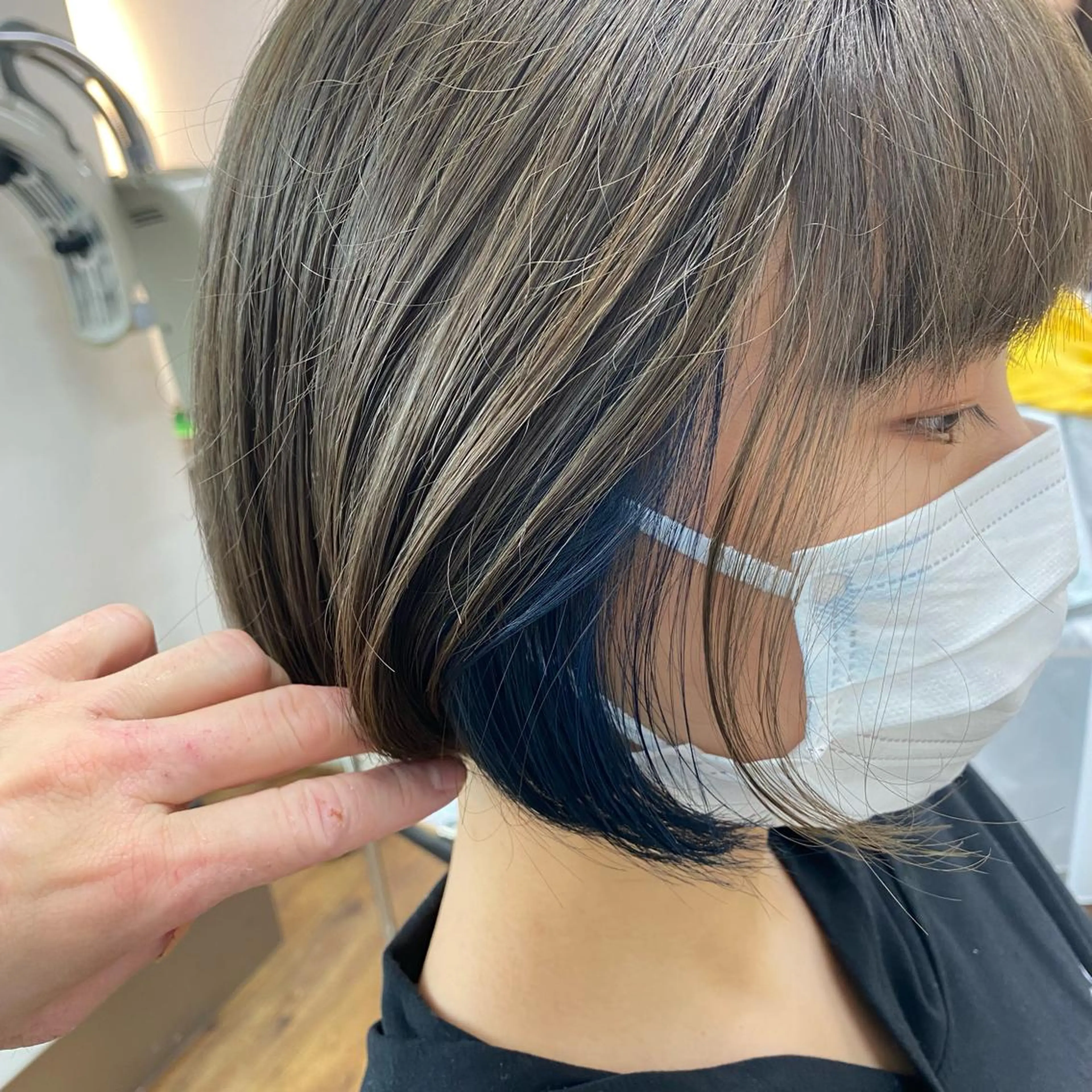 ショート カラー 大場 優のヘアスタイル