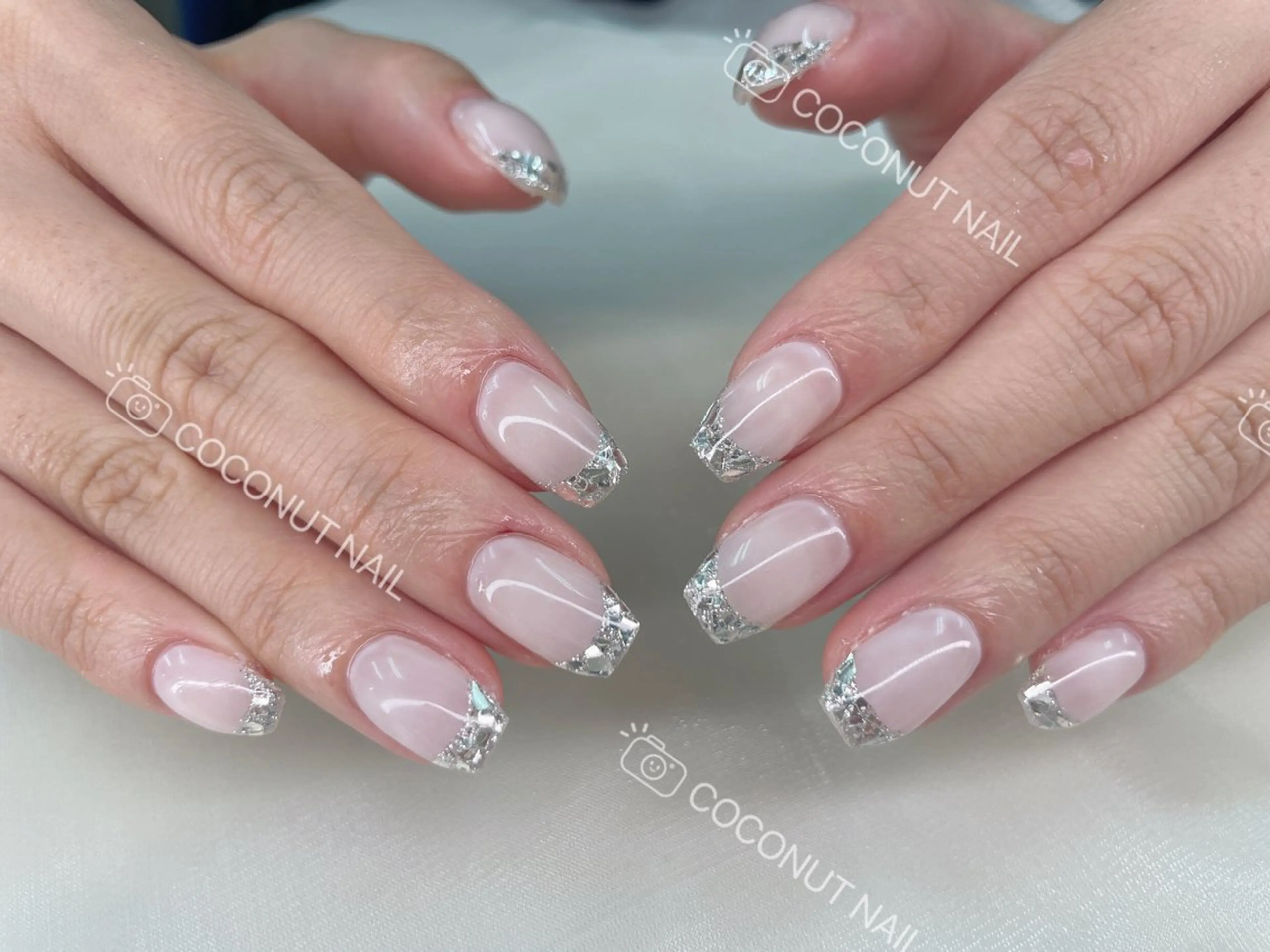 ネイル ハンドネイル 神田 ココナッツのネイルデザイン