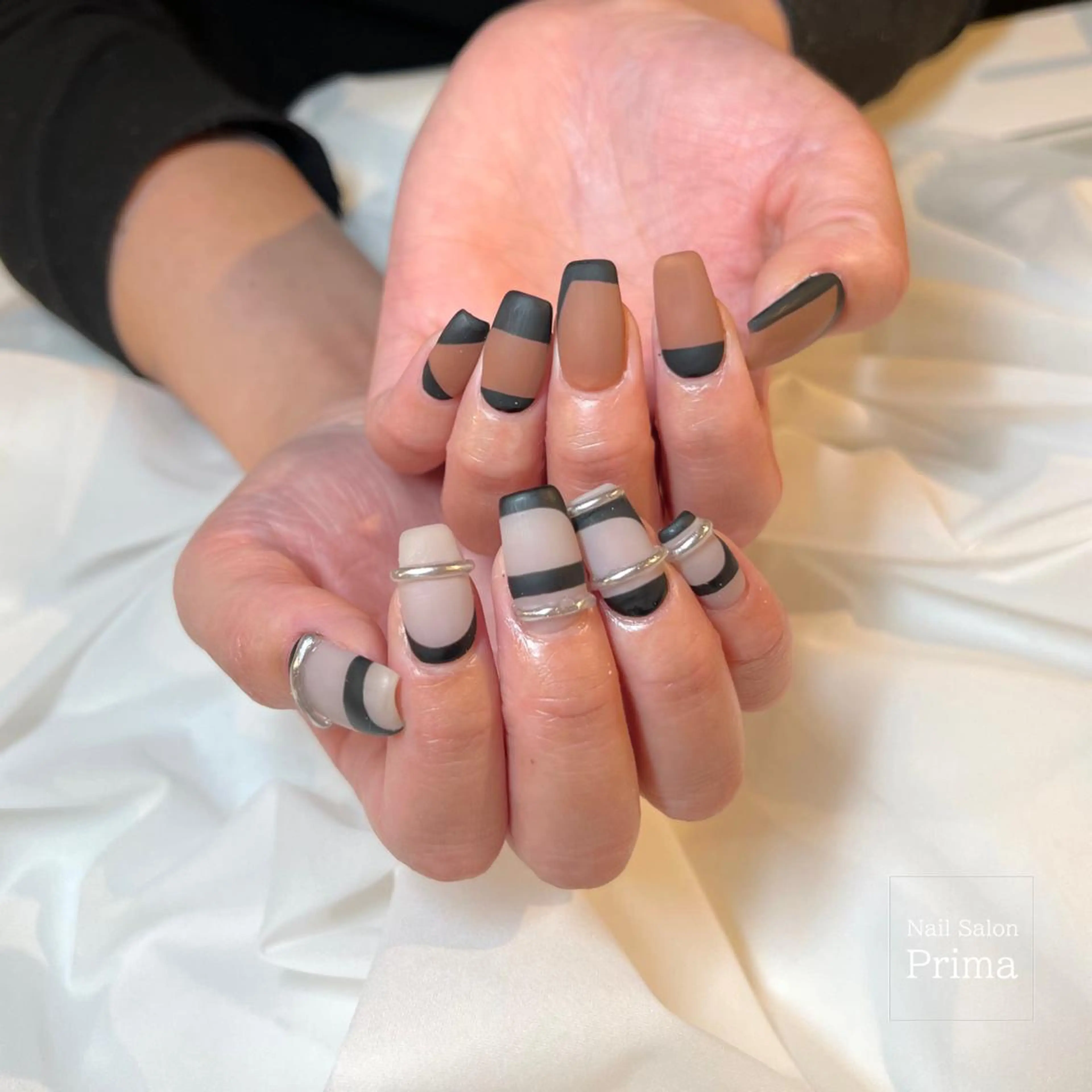 セミロング ネイル SalonPrima Nail & Eyeのマツエク・マツパデザイン