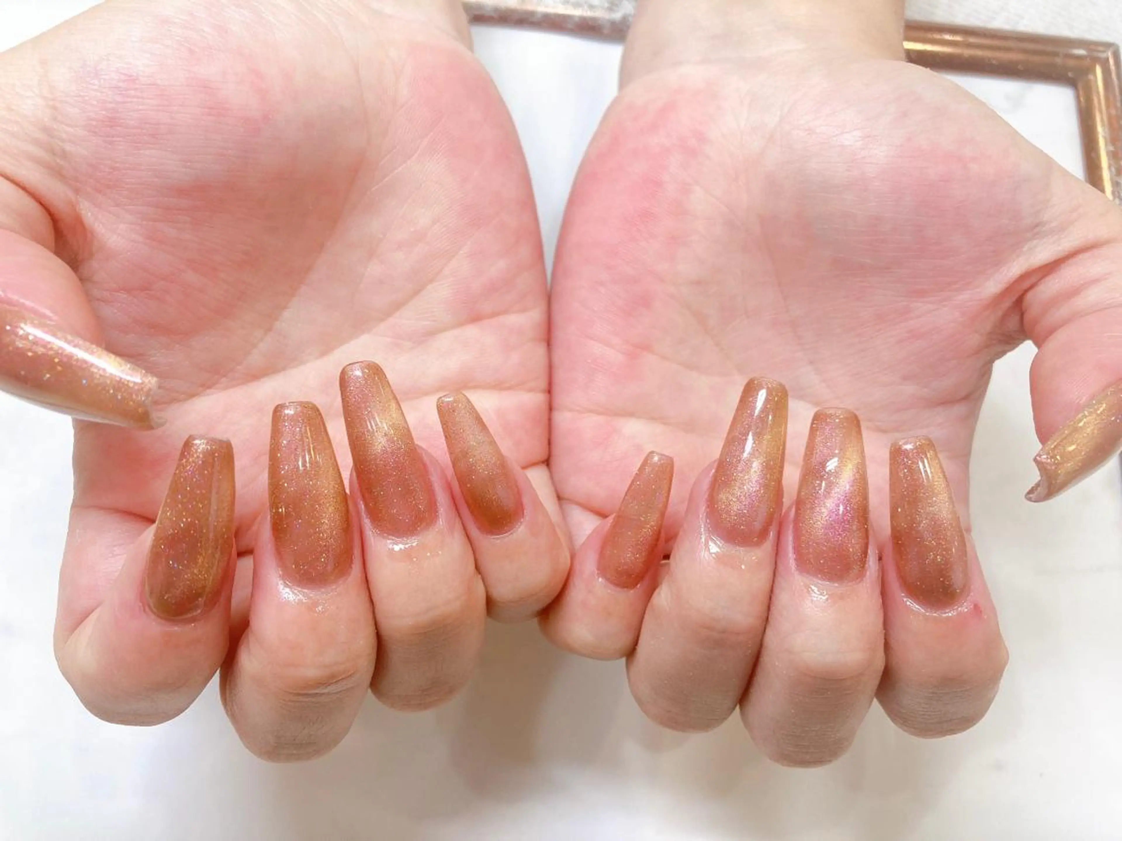 ロング ネイル SOARE🤍 🤍のネイルデザイン