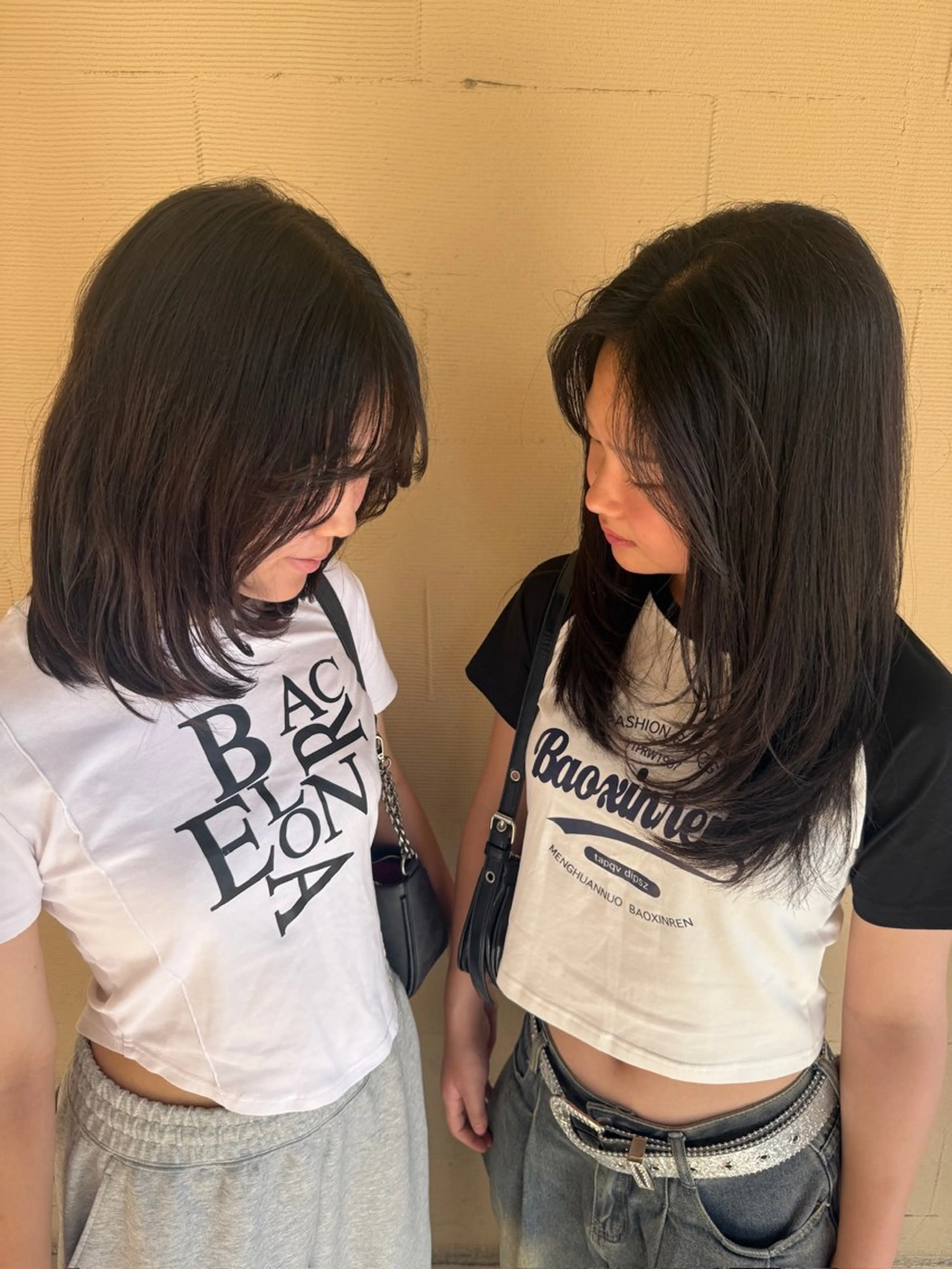 ロング レイヤーカット ロング カット 岡嶋乃愛/layer cut🌈南船橋のヘアスタイル