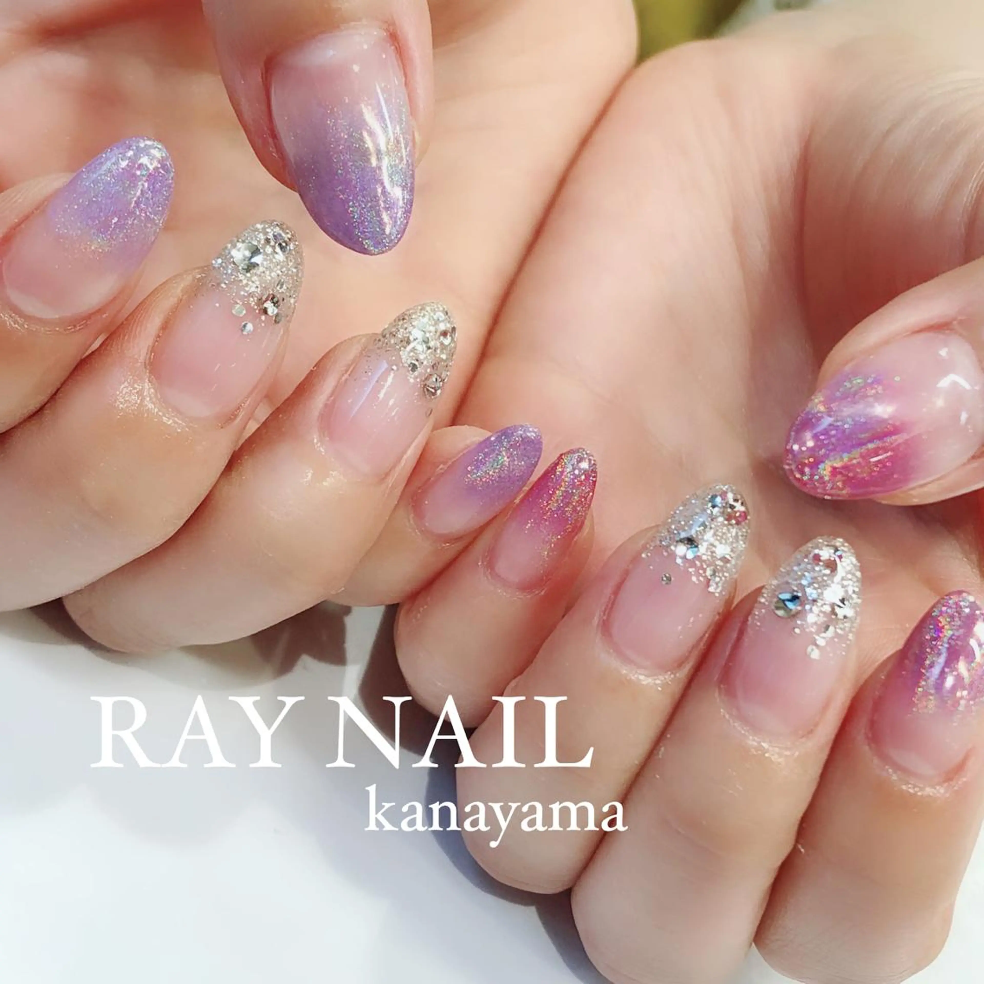 ネイル Arowa 伊田のネイルデザイン