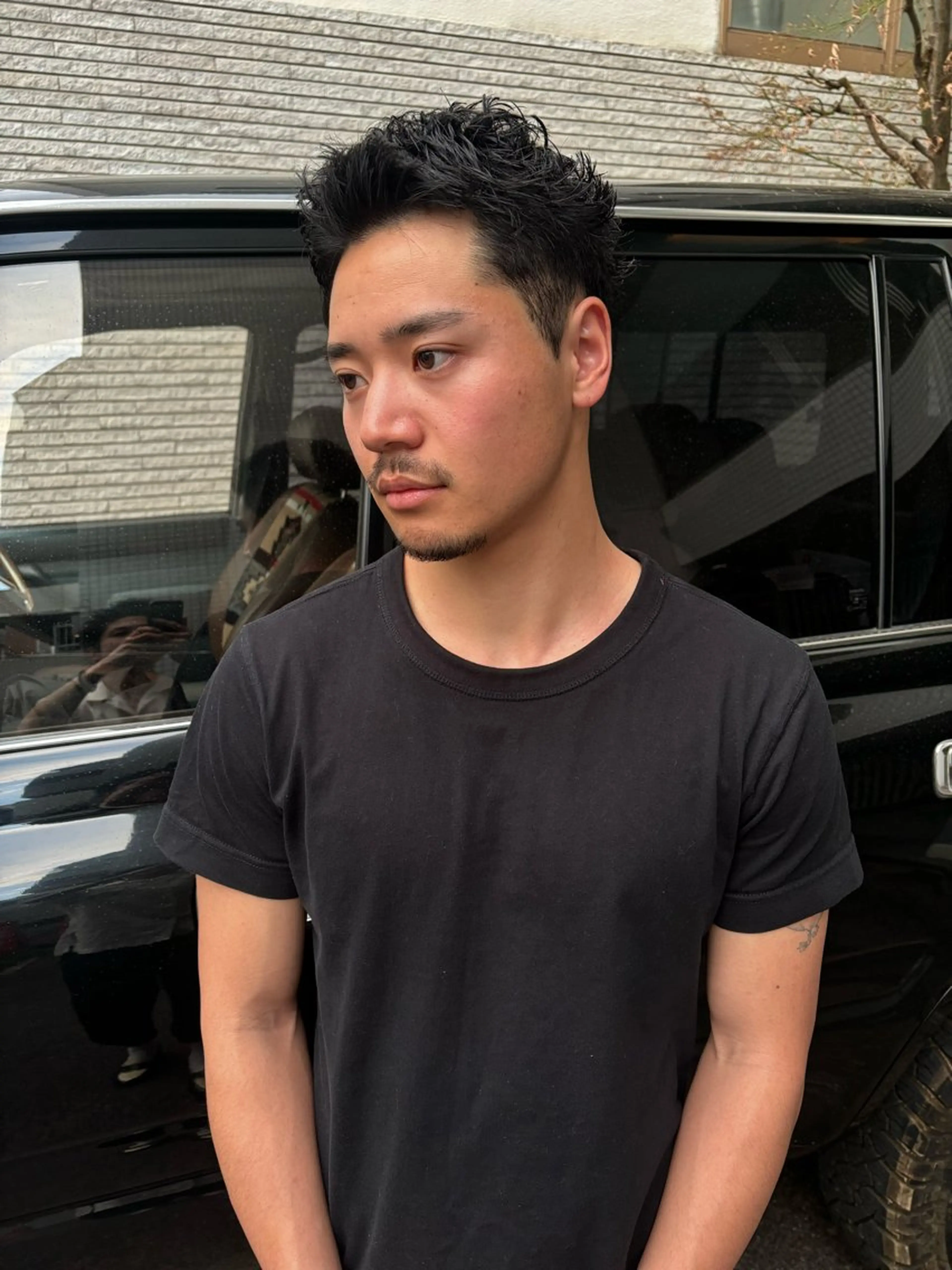 ショート メンズ スパイキーショート ショートヘア 福島 将斗のヘアスタイル