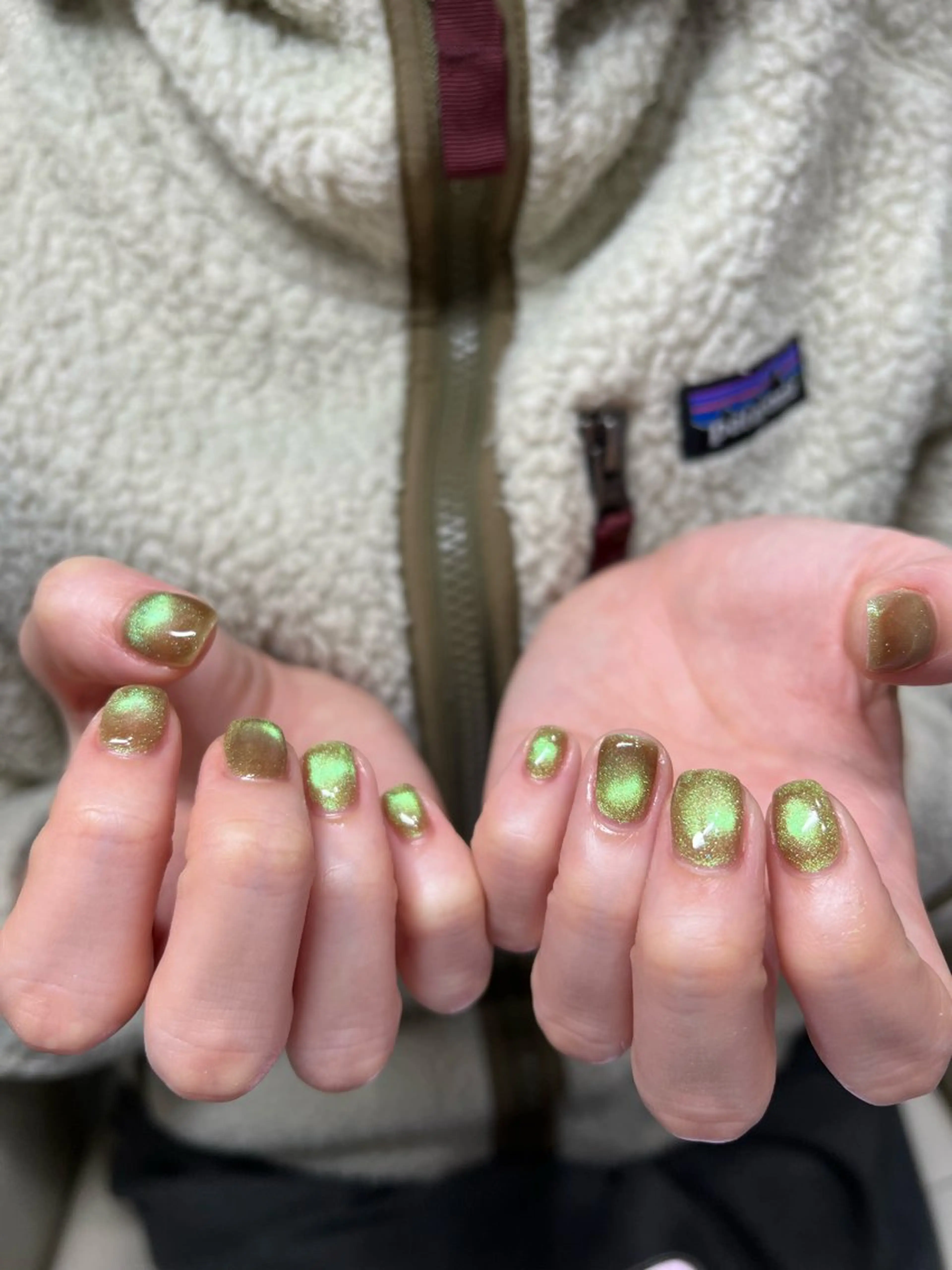 ネイル マグネットネイル マグネットワンカラー ワンカラーネイル 03.nails 原宿所属・s aのネイルデザイン