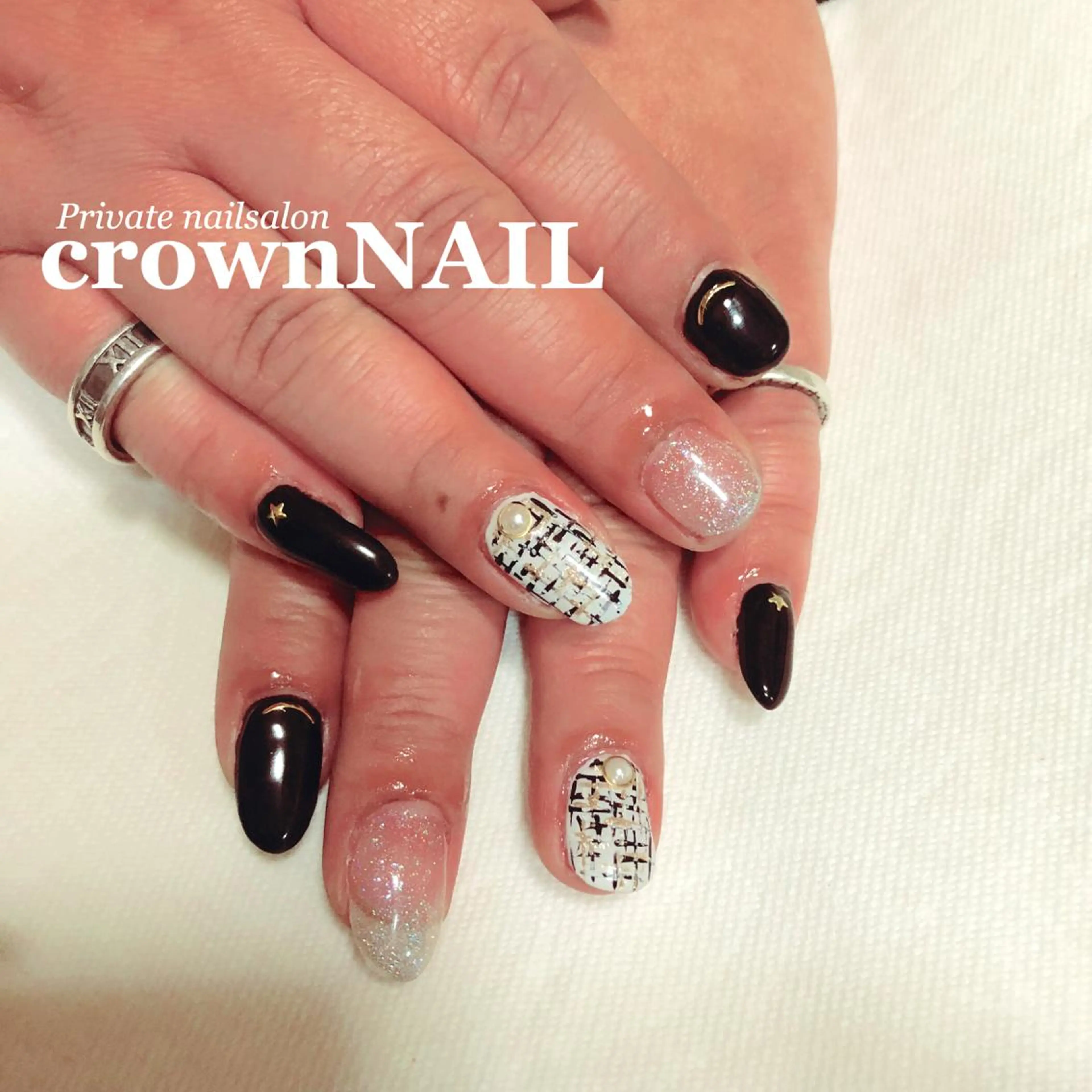 キッズ ネイル 長さ出し ensowa✱laf NAILのネイルデザイン