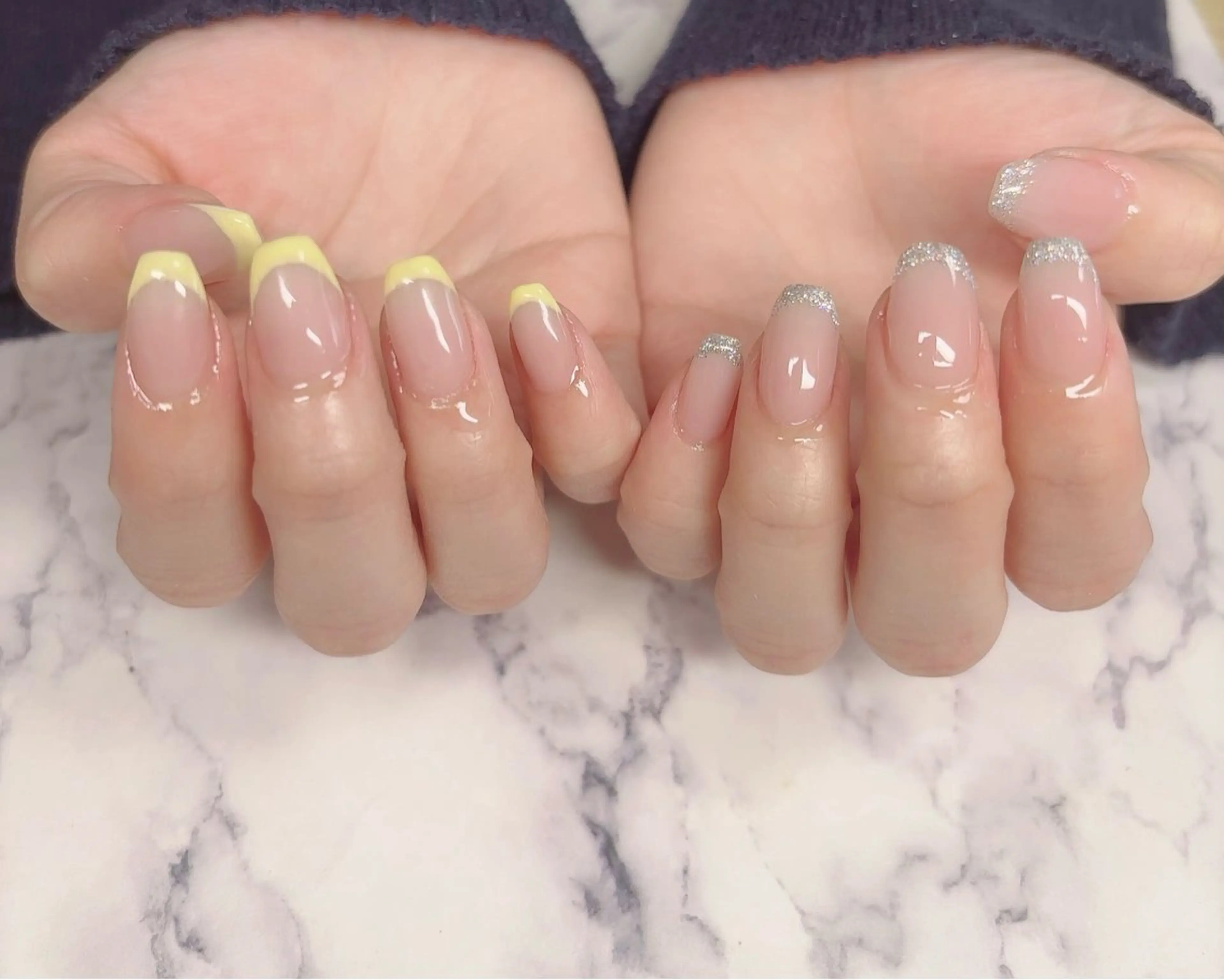 ネイル フレンチネイル ハンドネイル NailbyN所属・Nail_by N1のネイルデザイン