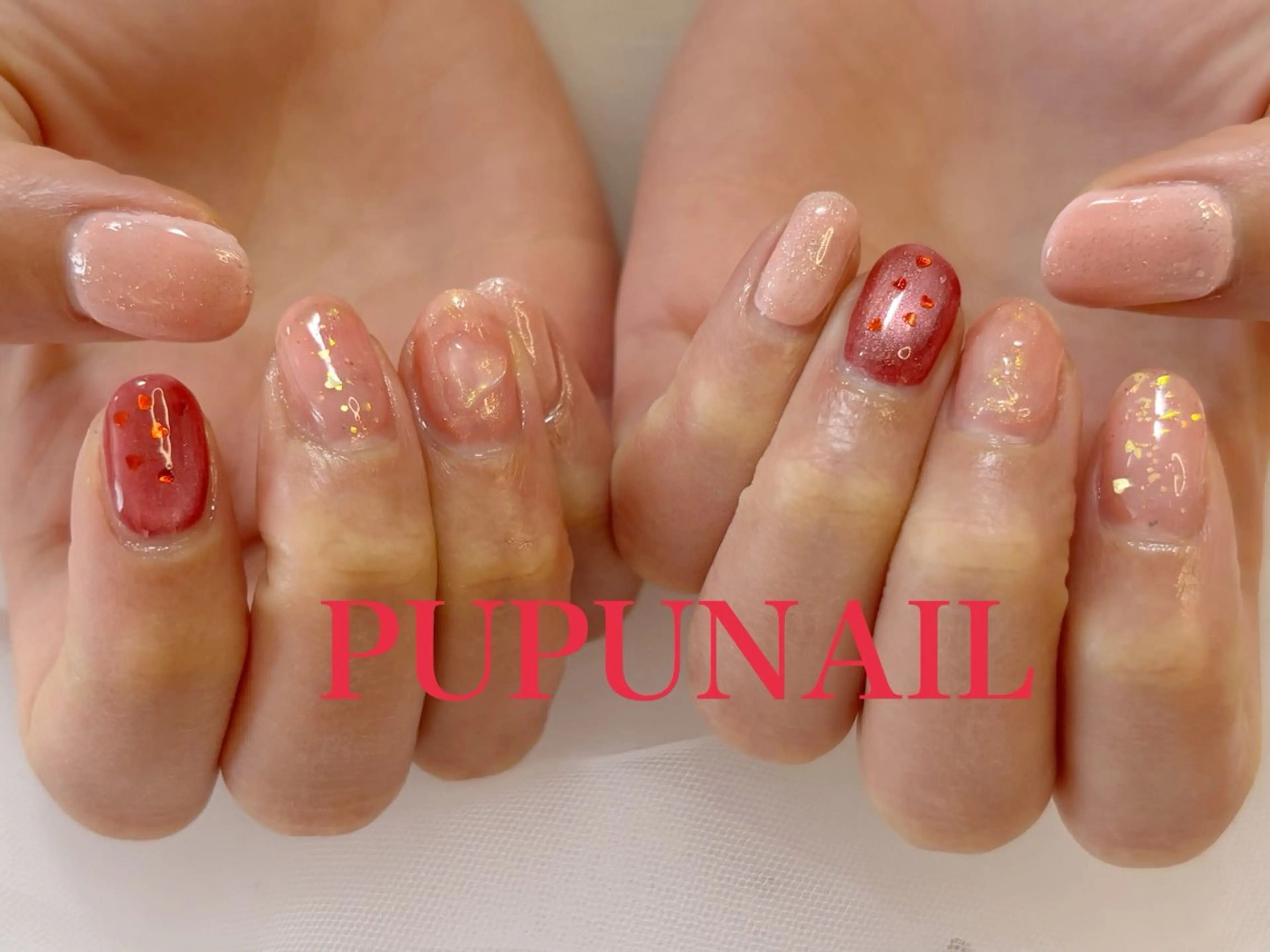 ミディアム ハンドネイル Re:Nail Formula所属・kido chieのネイルデザイン