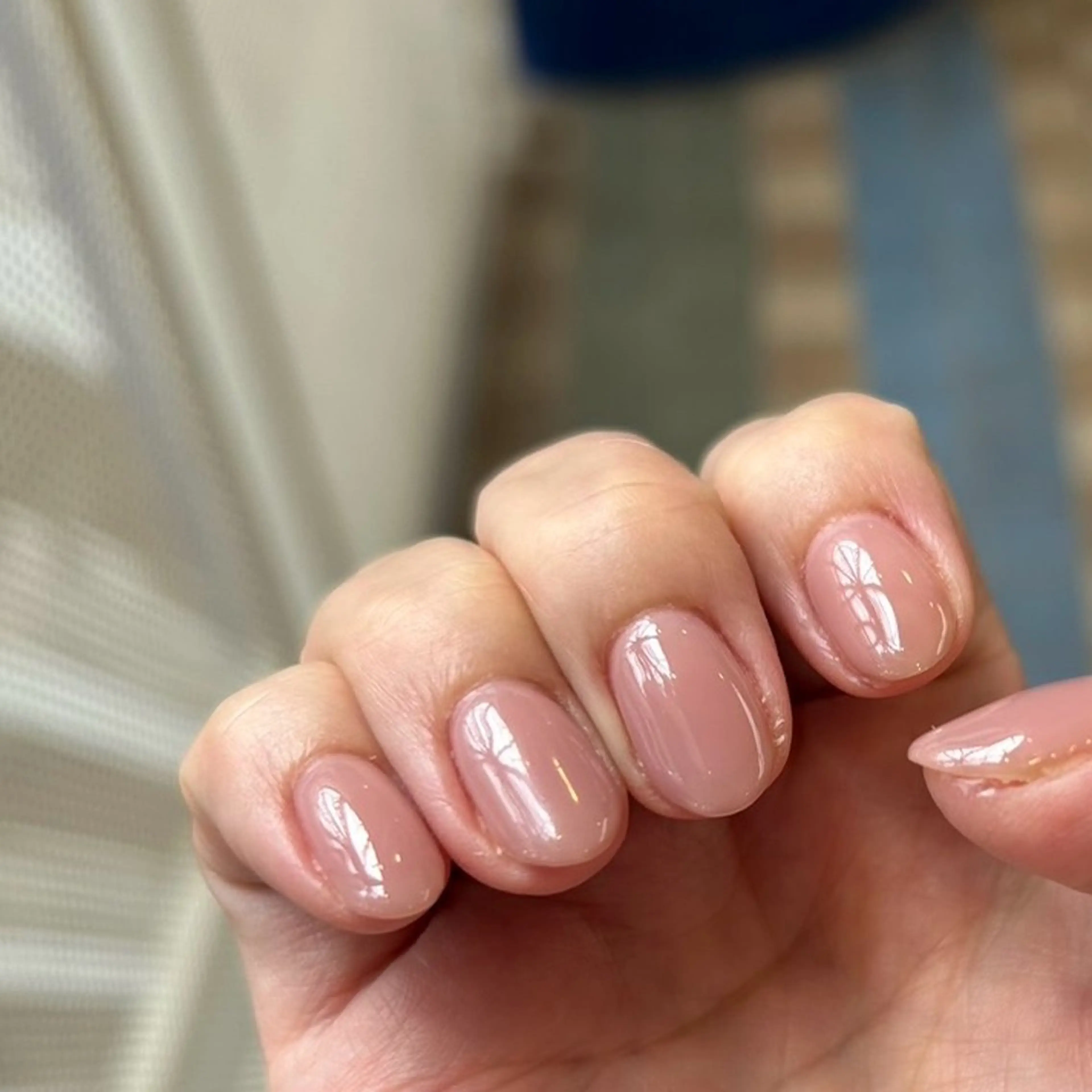 ネイル ワンカラーネイル ハンドネイル Hana_ Rieのネイルデザイン