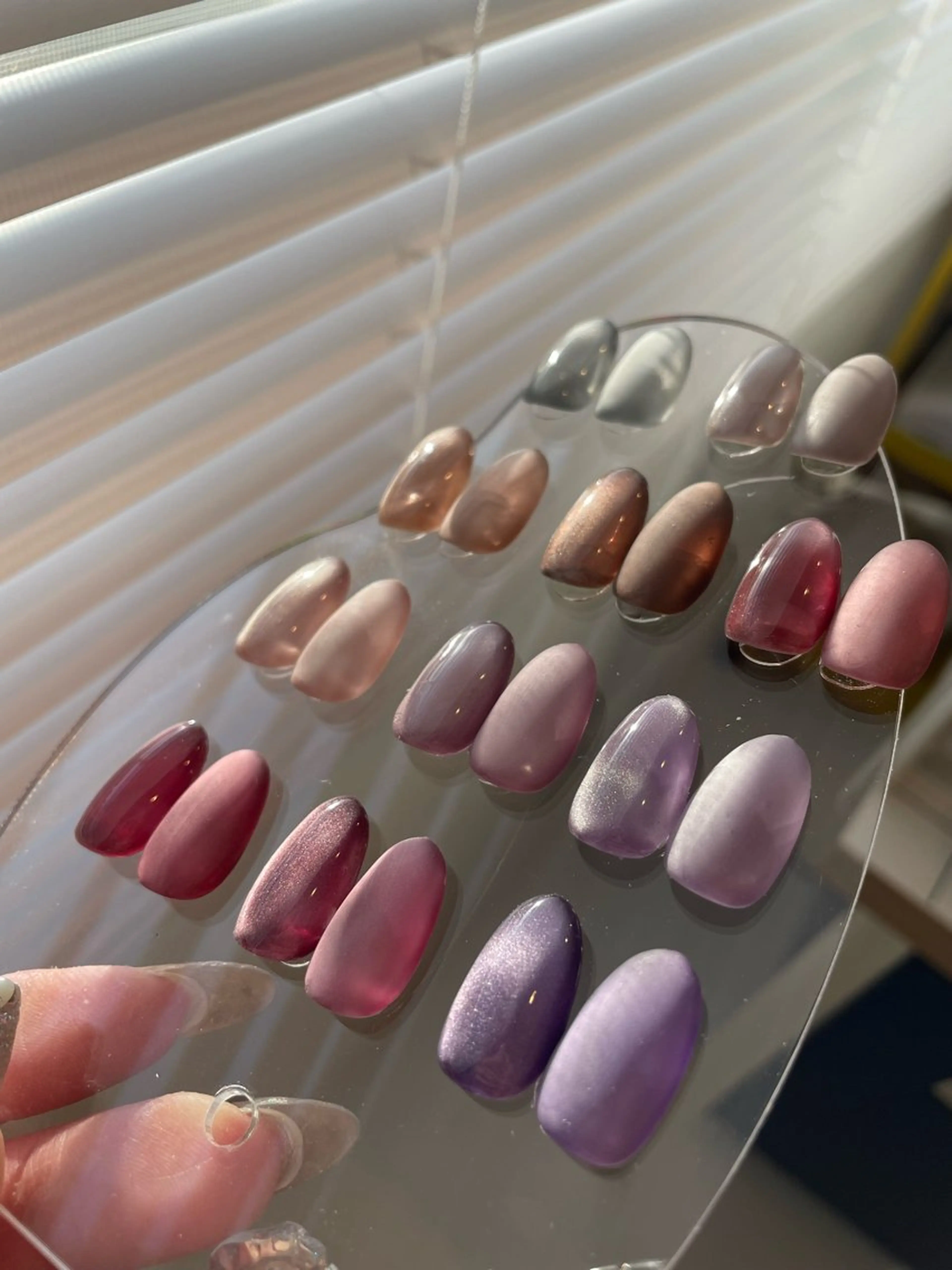 ネイル マグネットネイル マットネイル nail salon POPPYのネイルデザイン