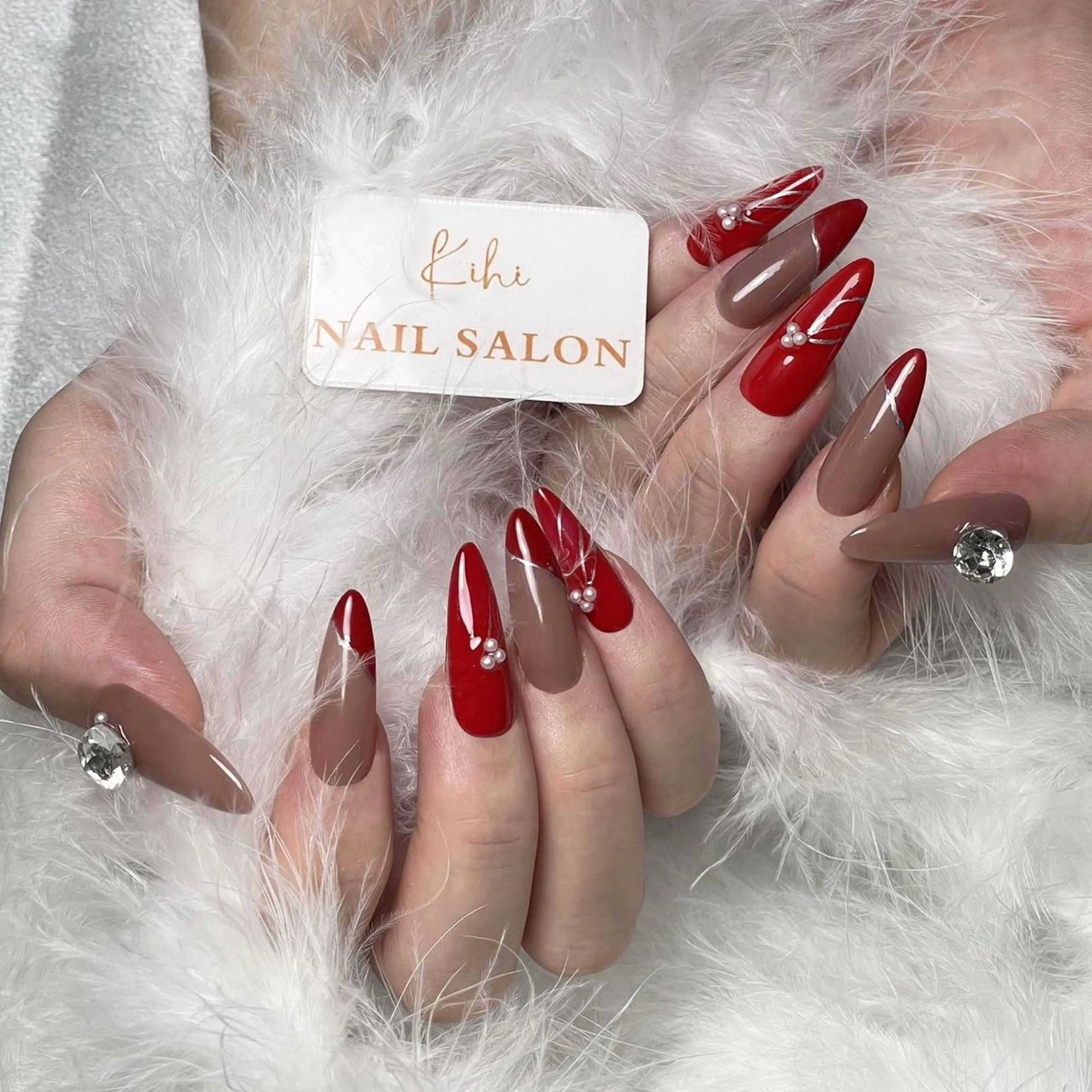 ネイル アートネイル フレンチネイル ジェルネイル グラデーション 韓国ネイル ハンドネイル 💕鈴木ユリ パラジェル/オフ無料のネイルデザイン