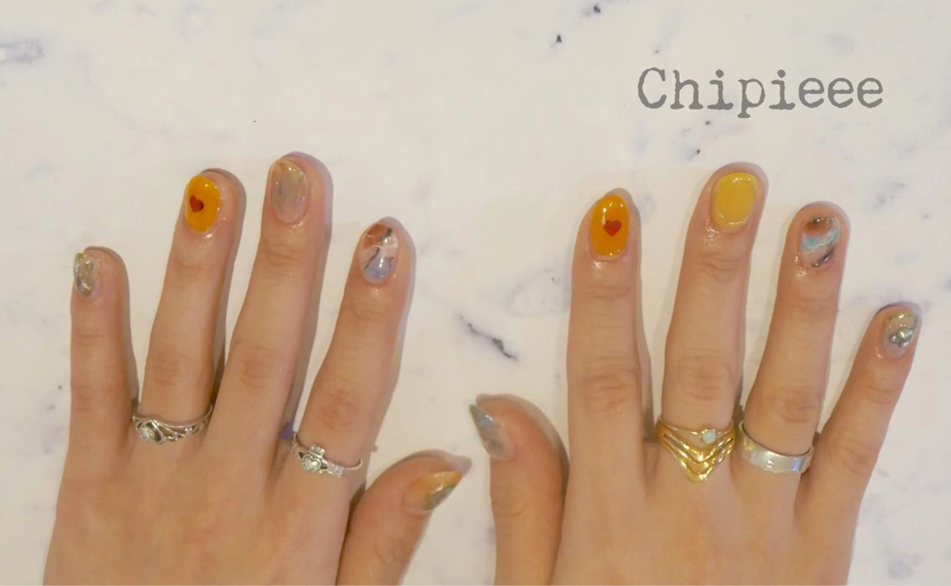 ネイル revia所属・ERI Nailistのネイルデザイン